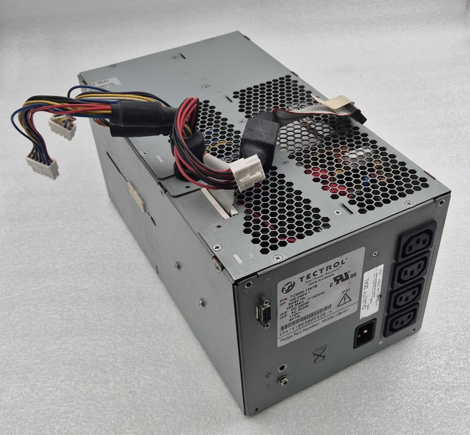 TECTROL TC69M-1367B medical power supply module for Philips ultrasound system