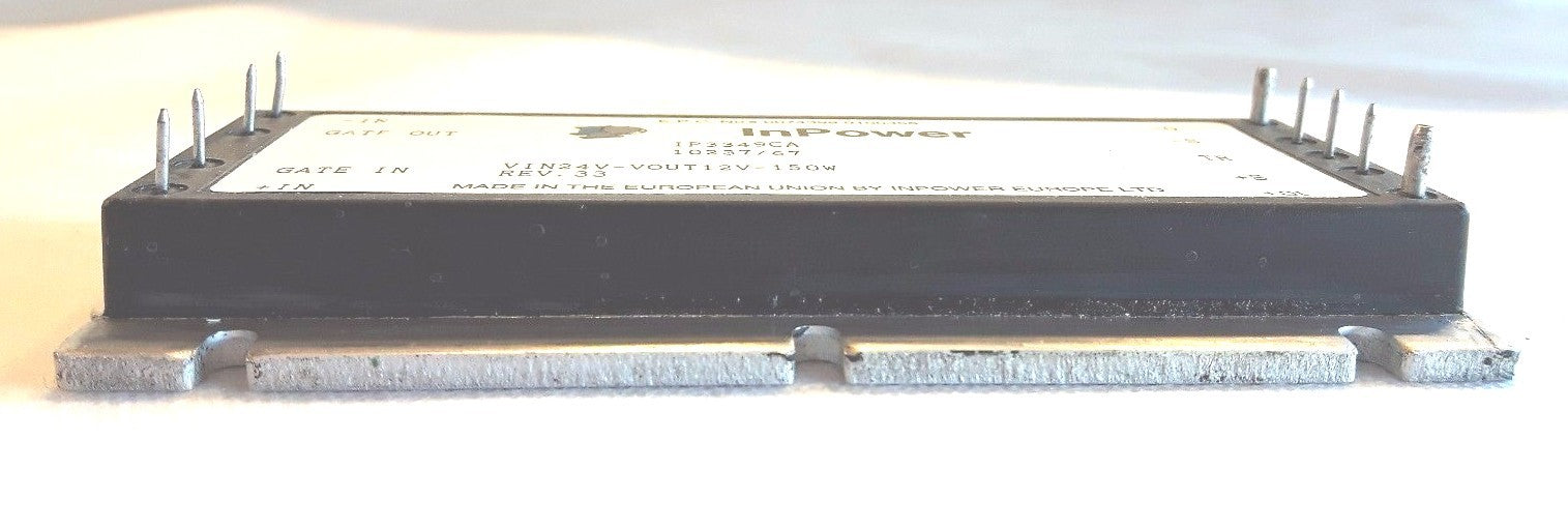 InPower IP3349CA CONVERTER INPUT 24V Output 12V - 150W E.P.C 0074399 0100356