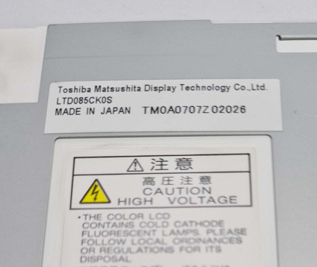 Toshiba Matsushita Display LTD085CK0S LCD PANEL 8.5