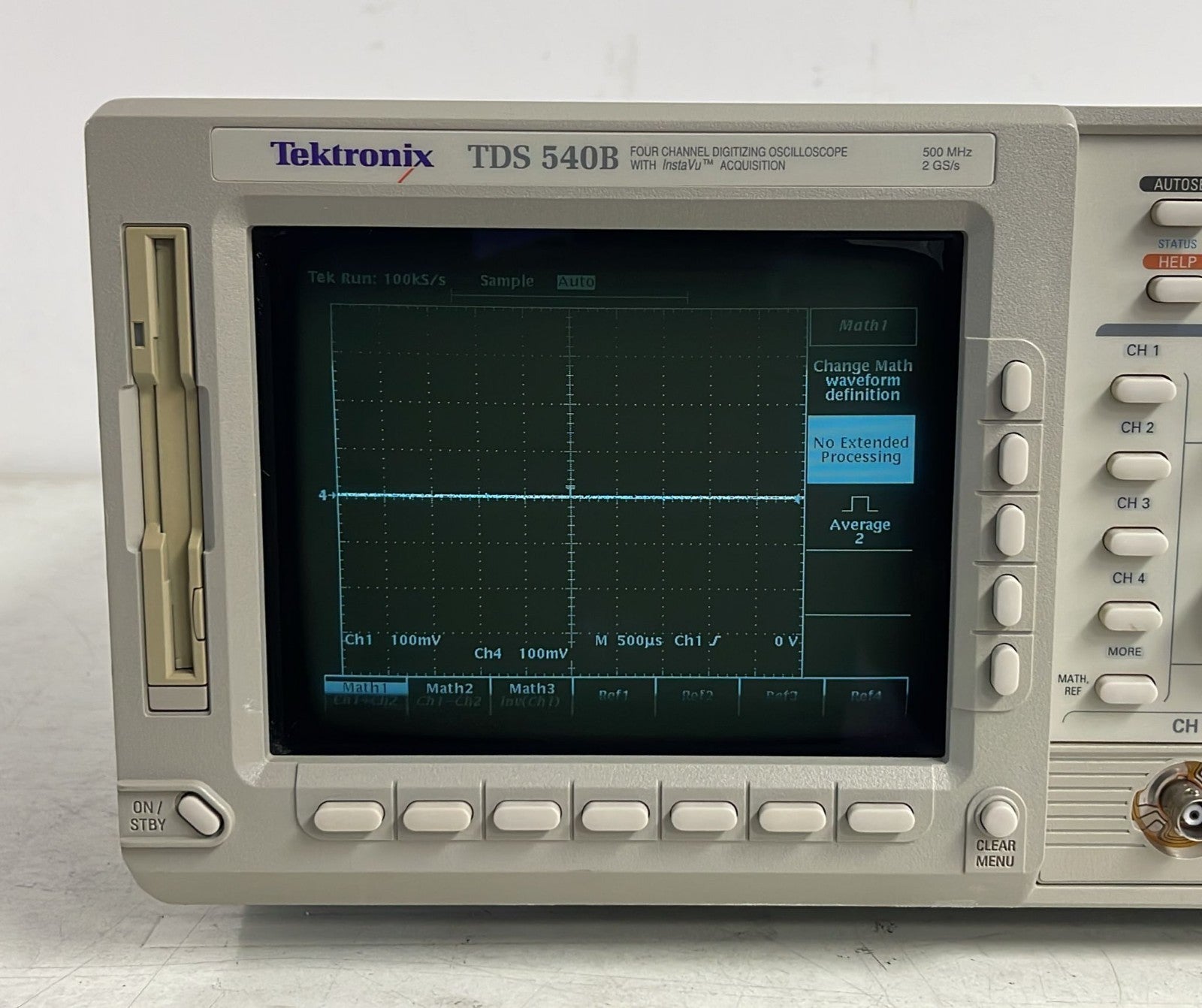 Tektronix TDS 540B Four Channel Digitizing Oscilloscope W/ InstaVu Acquisition