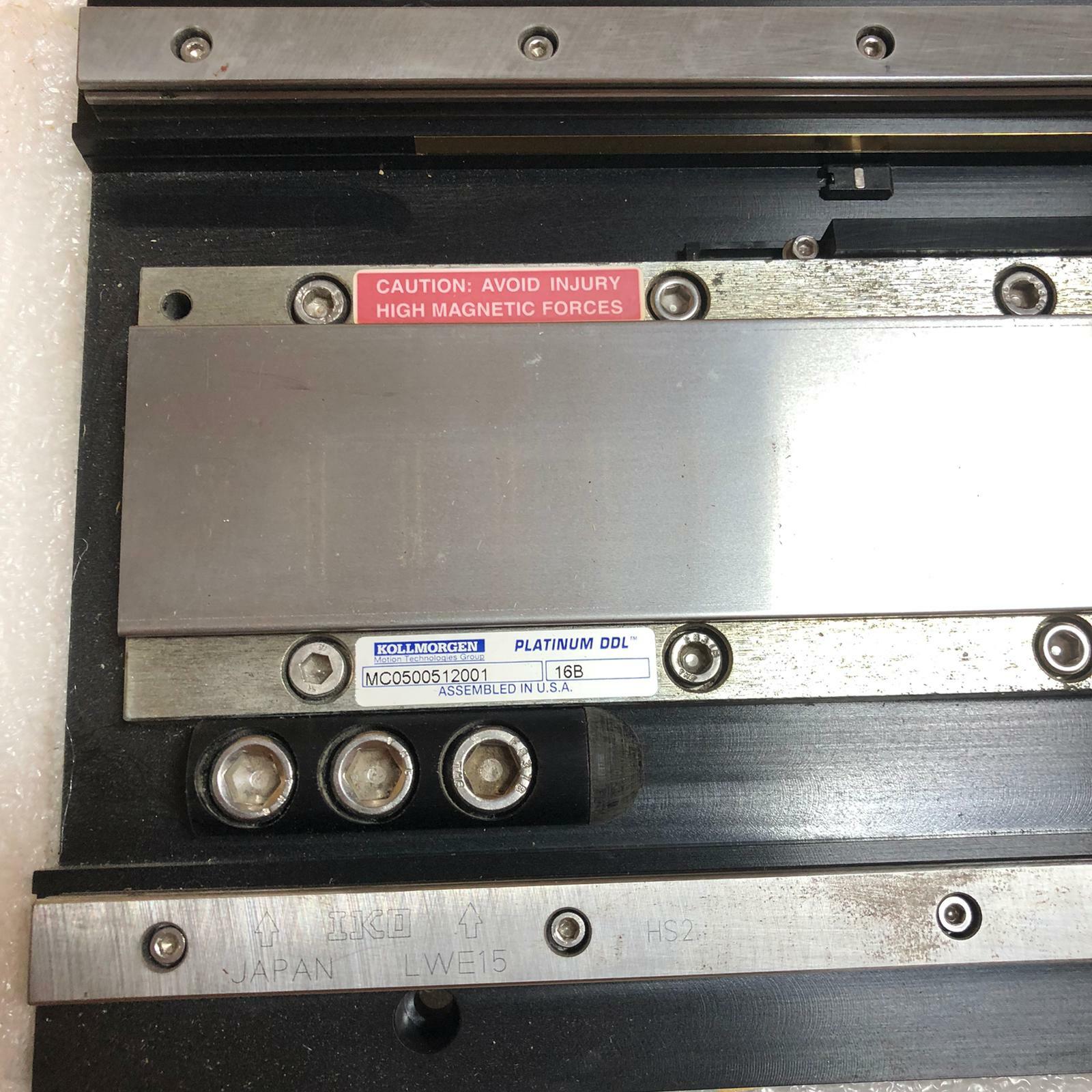 Kollmorgen Platinum DDL MC0500256001 16B Direct Drive Linear Magnet DOVER 228348