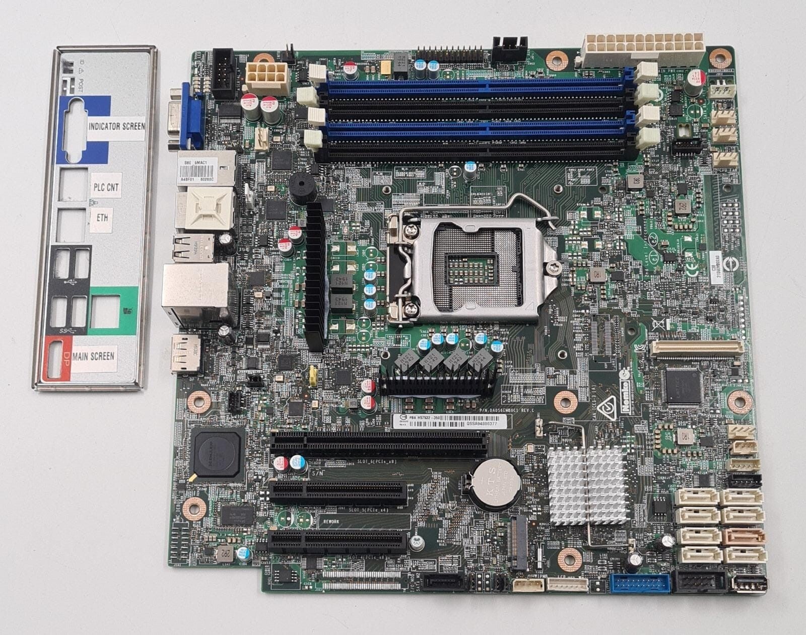 INTEL H57532-250 Server Motherboard DA0S6EMB6C1 With I/O Shield