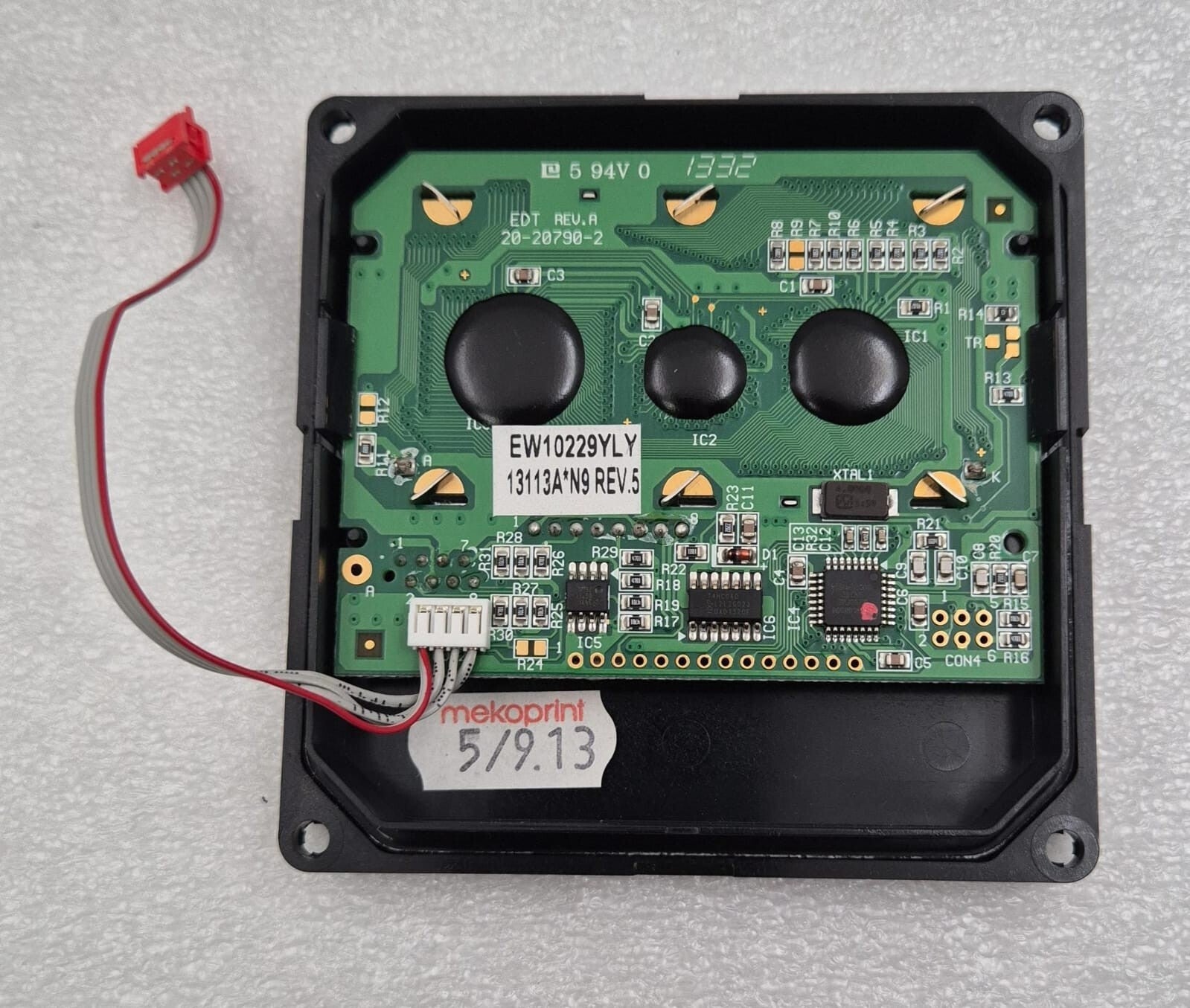 SIEMENS EW10229YLY OPERATOR INTERFACE KEYPAD Control for SITRANS F M MAG 6000