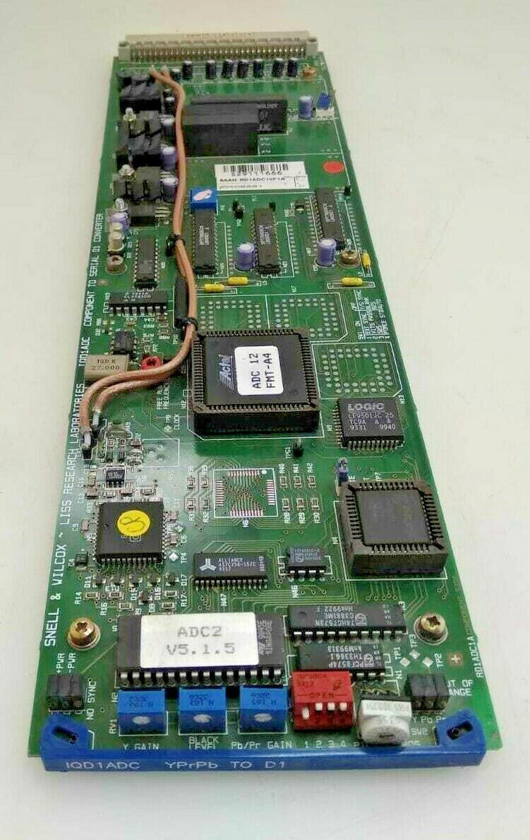 Snell & Wilcox IQD1ADC Component To Serial D1 Converter