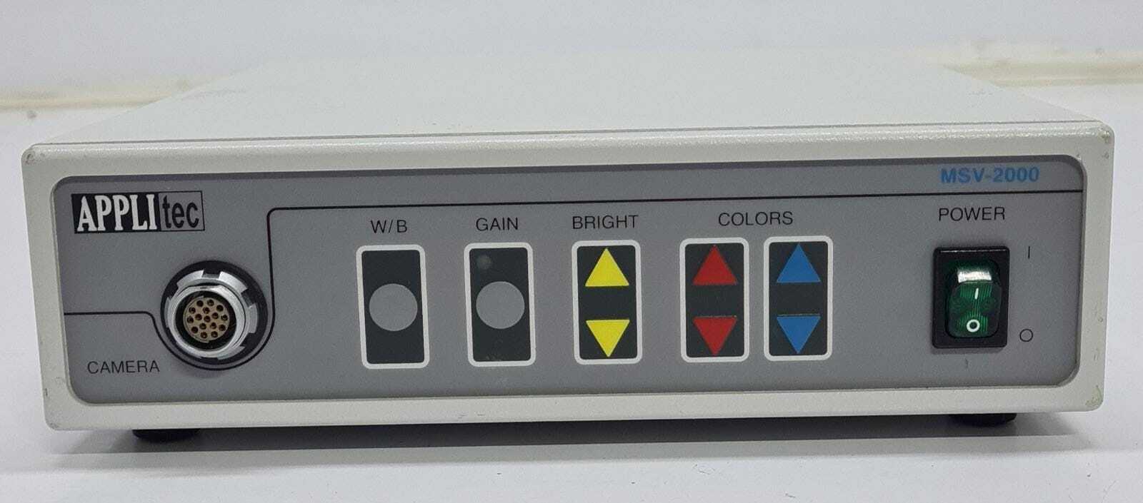 APPLItec MSV-2000 CCTV For Endoscopy MSV-00011-00 Medical Camera Console