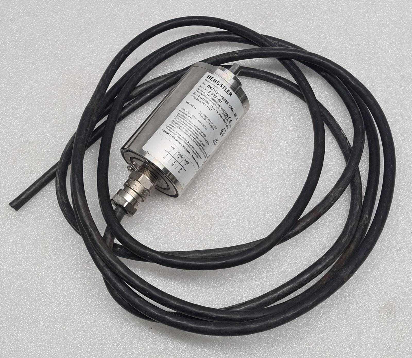 HENGSTLER RX71TI/ 1000EK.72KX-K0-S 0539891 ATEX 1107 INCREMENTAL ROTARY ENCODER