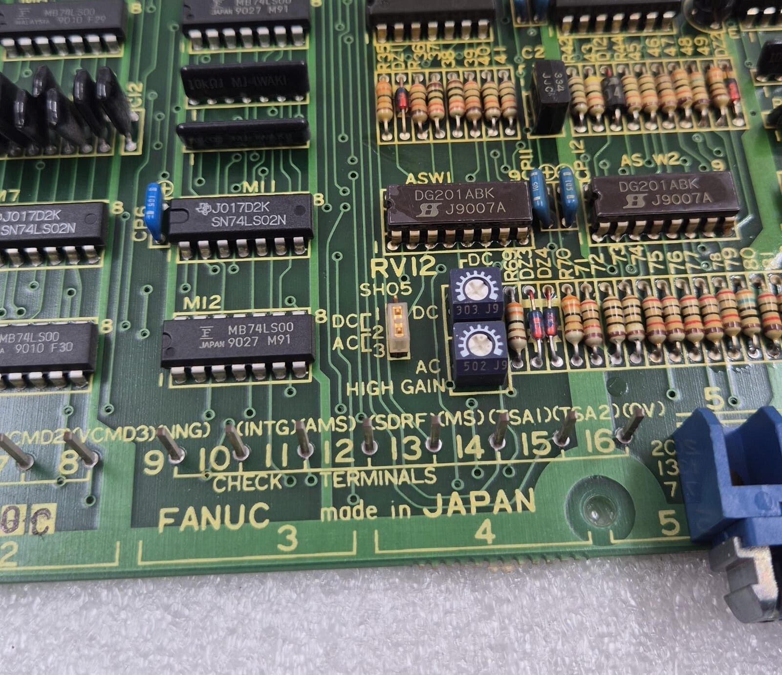 FANUC A20B-0008-0030/10C Orientation Circuit Board for Spindle Servo Unit