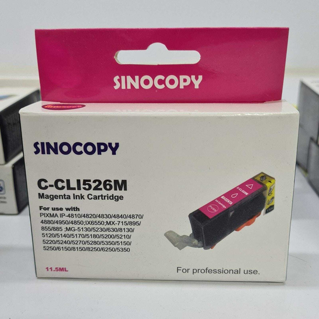 Sinocopy Ink Cartridge for Canon Printer 5x Cyan 5x Magenta 4x Yellow 2x Black