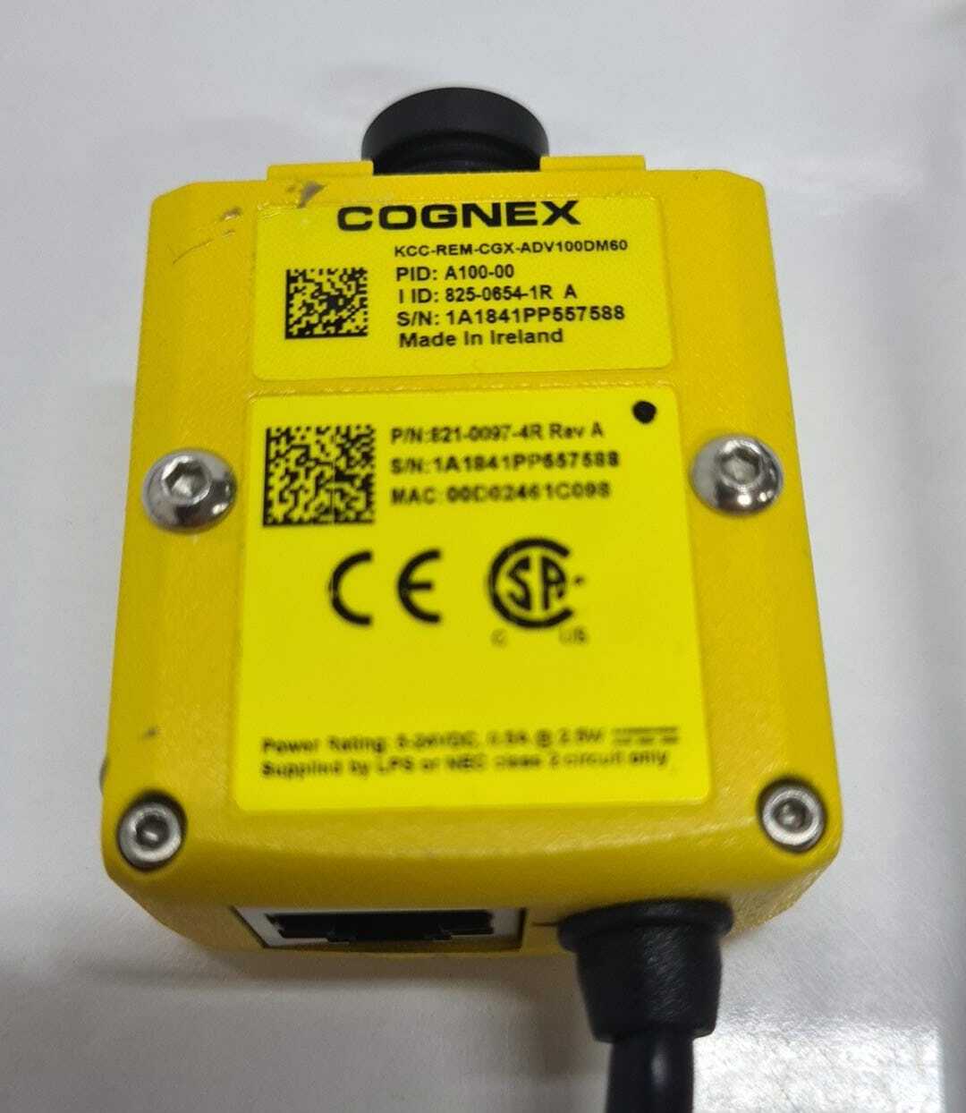 COGNEX 821-0097-4R Barcode Reader PID A100-00