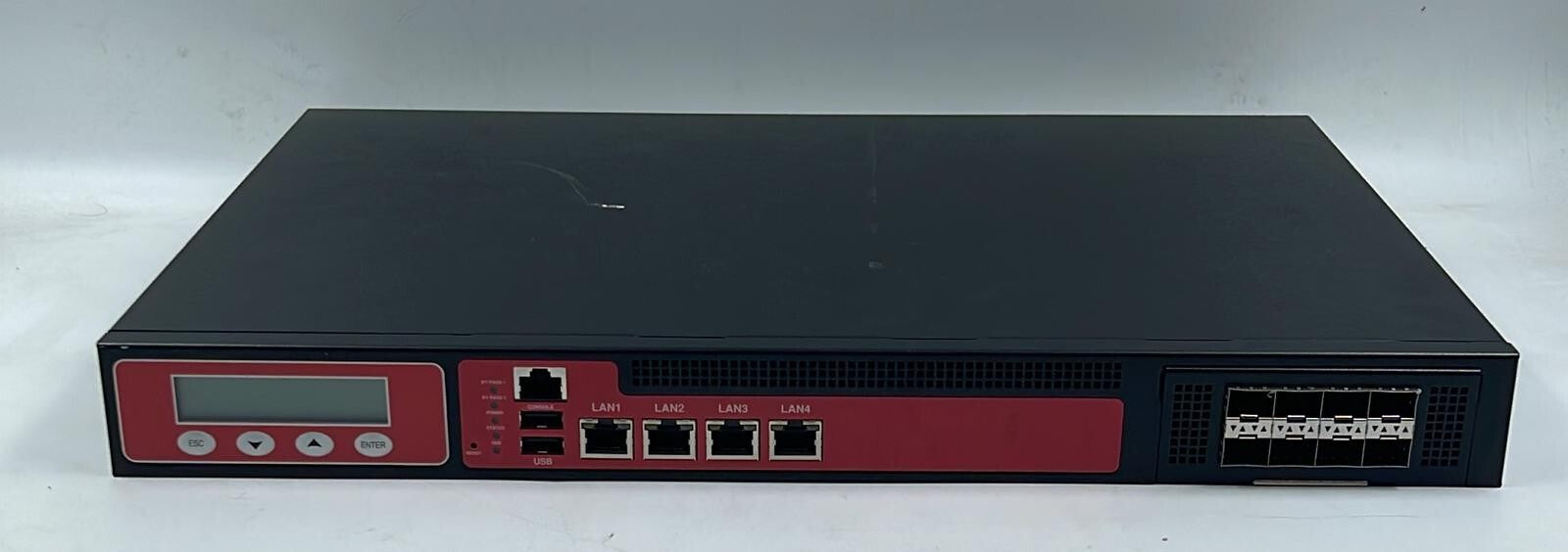 AAEON 1U Rackmount Network Appliance FWS-7350E4 (C2758)-HK 4-Cooper + 8-Port SFP