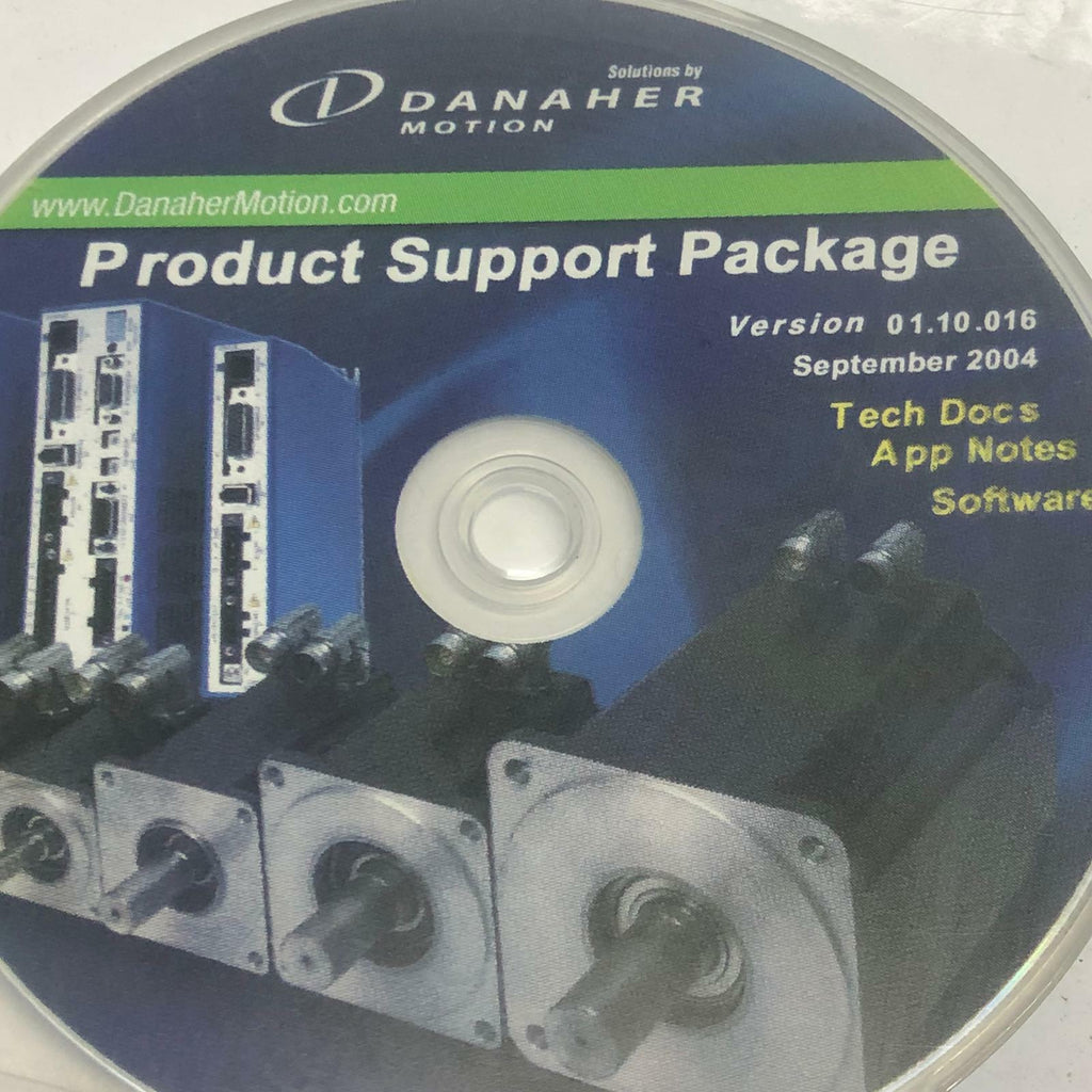 DANAHER Software Product Support Package Version 01.10.016 Tech Docs App Notes