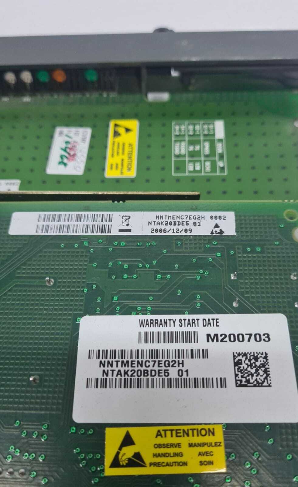 Nortel NTBK50AAE5 RLSE 01 2Mb PRI W/ Daughter Board