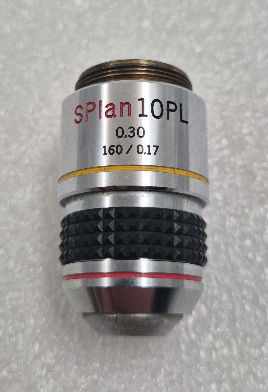 Olympus SPlan 10PL 0.30 160/0.17 800553 Microscope Objective Lens