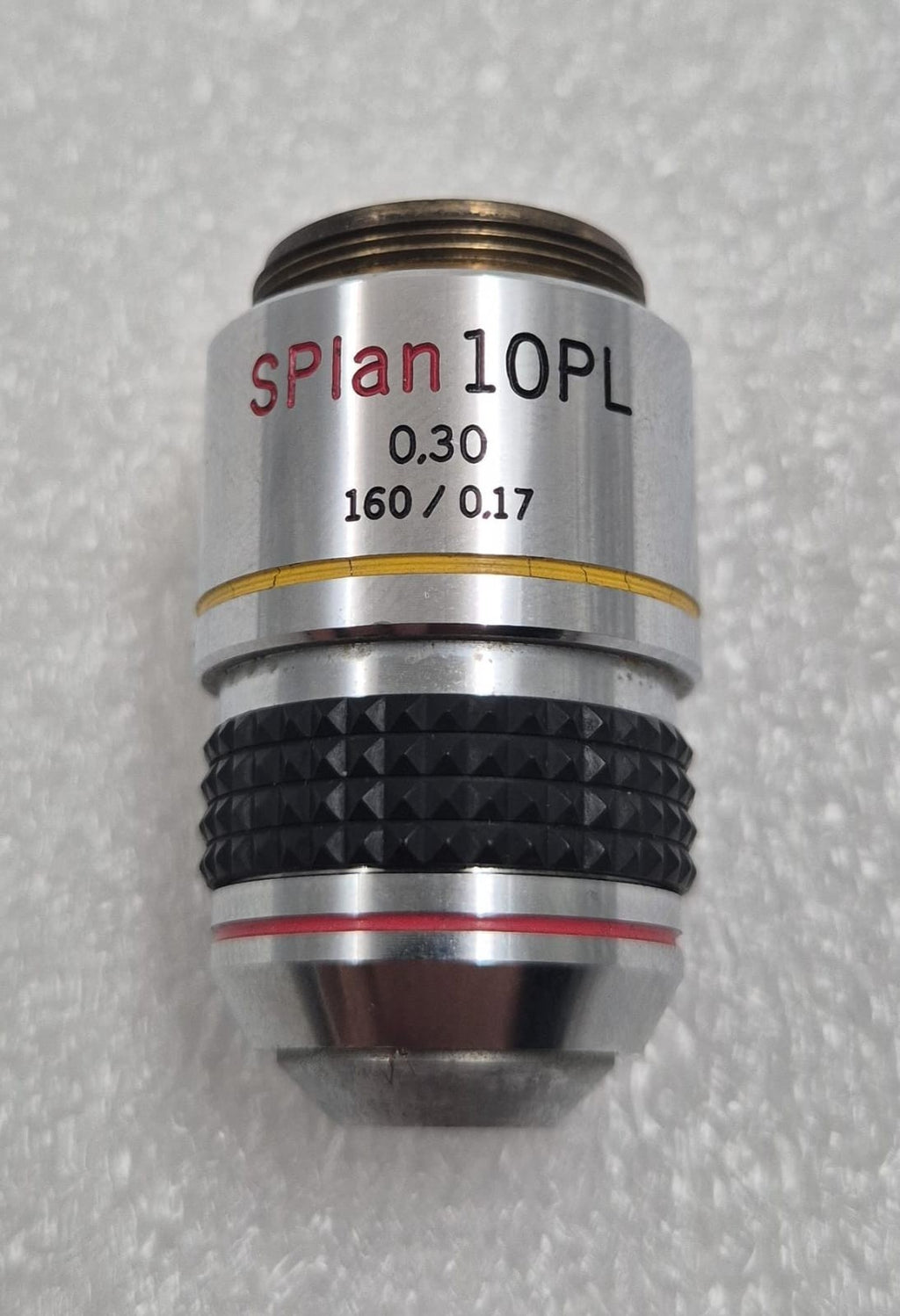 Olympus SPlan 10PL 0.30 160/0.17 800553 Microscope Objective Lens