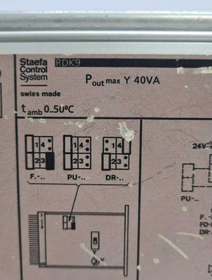Staefa Control System Control Board RDK9 - FOR PARTS