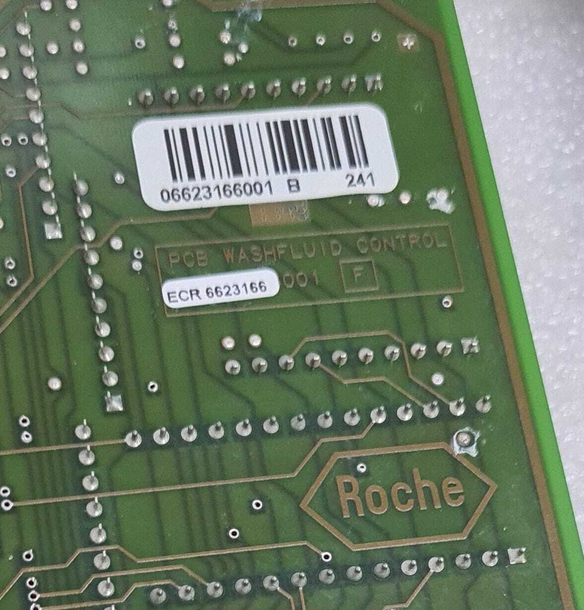 ROCHE PCB WASHFLUID CONTROL SEPARATION 6623166 & FLUID 3287629 ECR