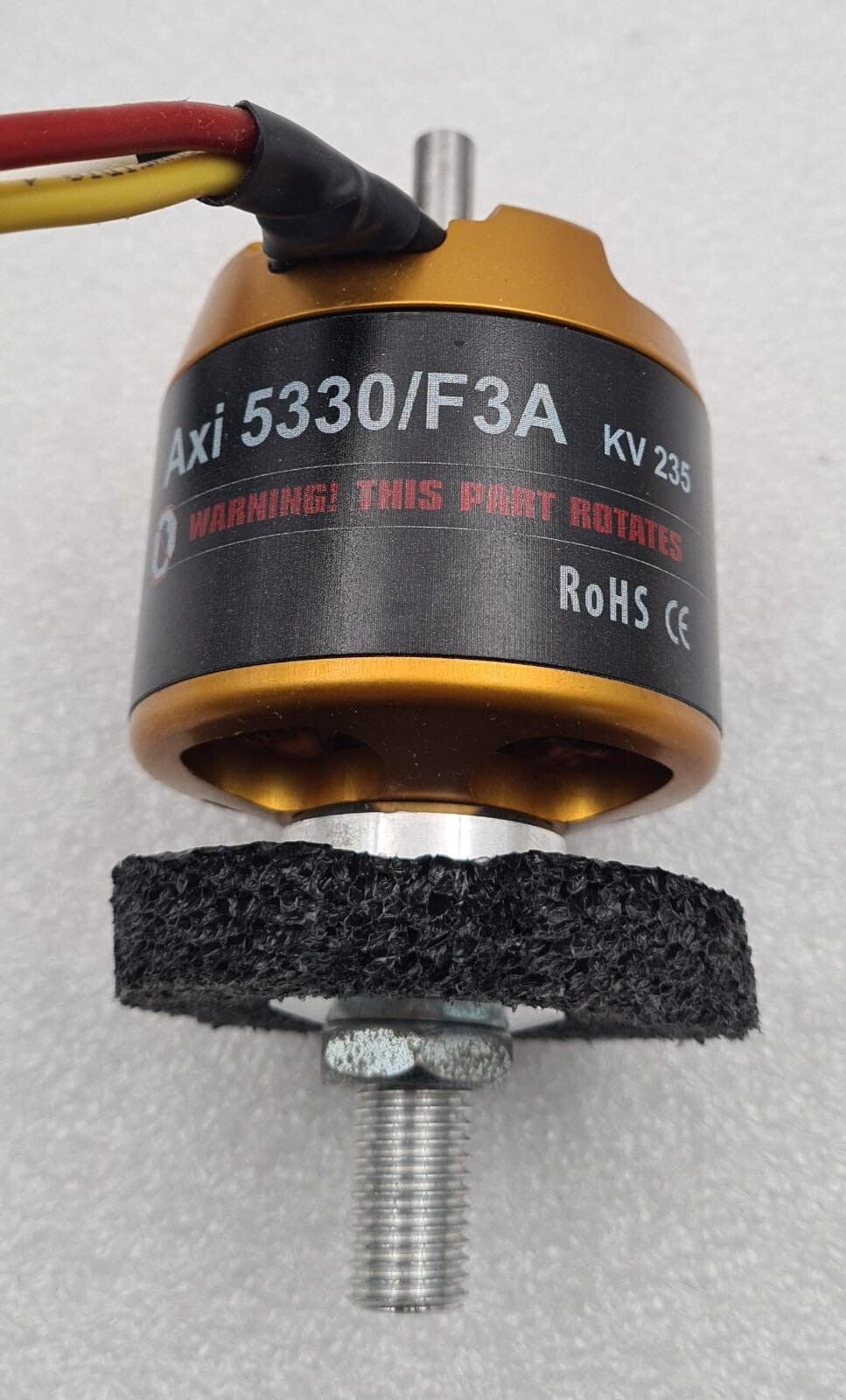 AXi 5330/F3A KV 235 Gold Line RC Motor - 150 hours, original box
