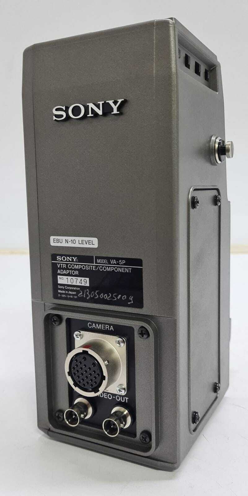 SONY VA-5P VTR COMPOSITE / COMPONENT ADAPTOR EBU N-10