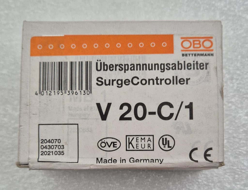NEW SEALED - OBO BETTERMANN V20-C/1 Surge Controller 5099-420