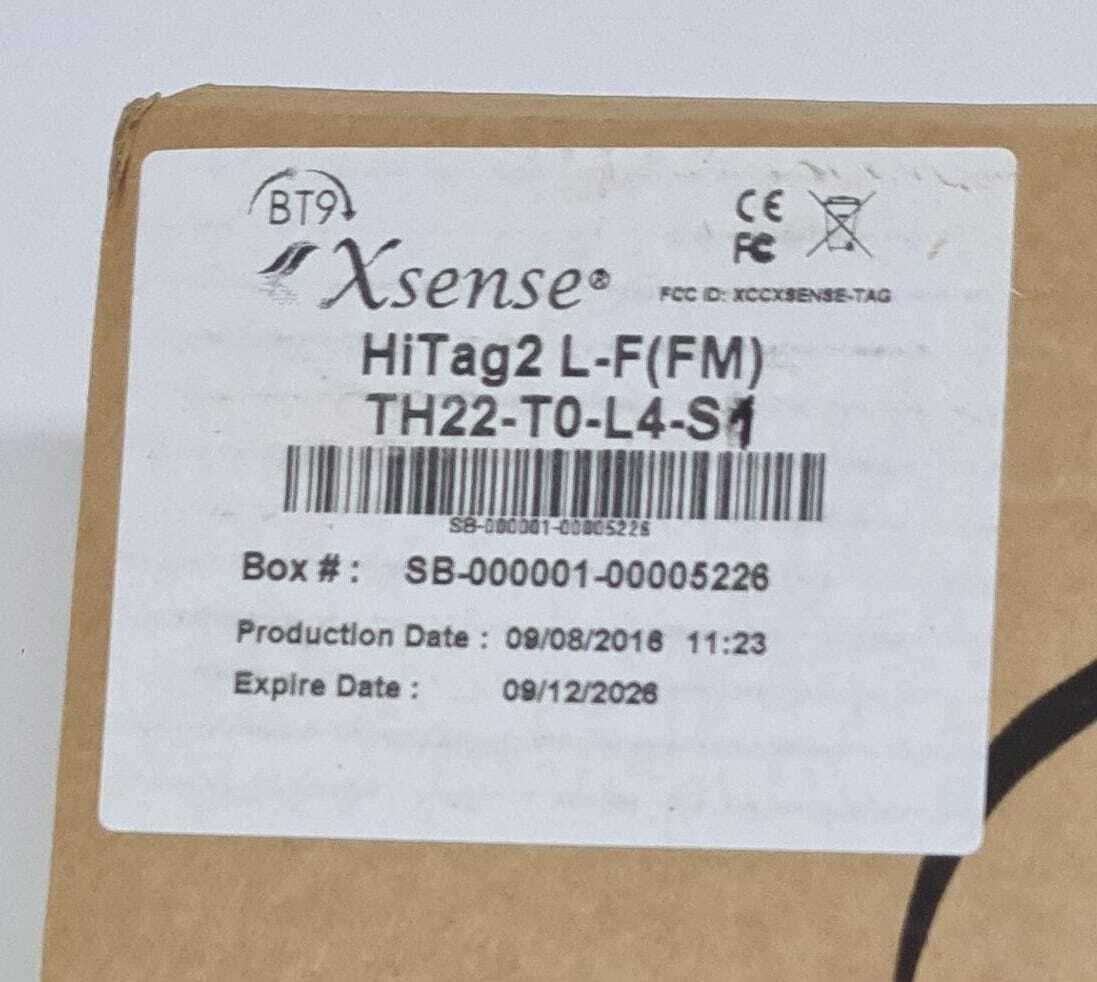 [LOT 27] NEW- Xsense BT9 HiTag2 L-F FM TH22-T0-L4-S1 Temperature and Humidity