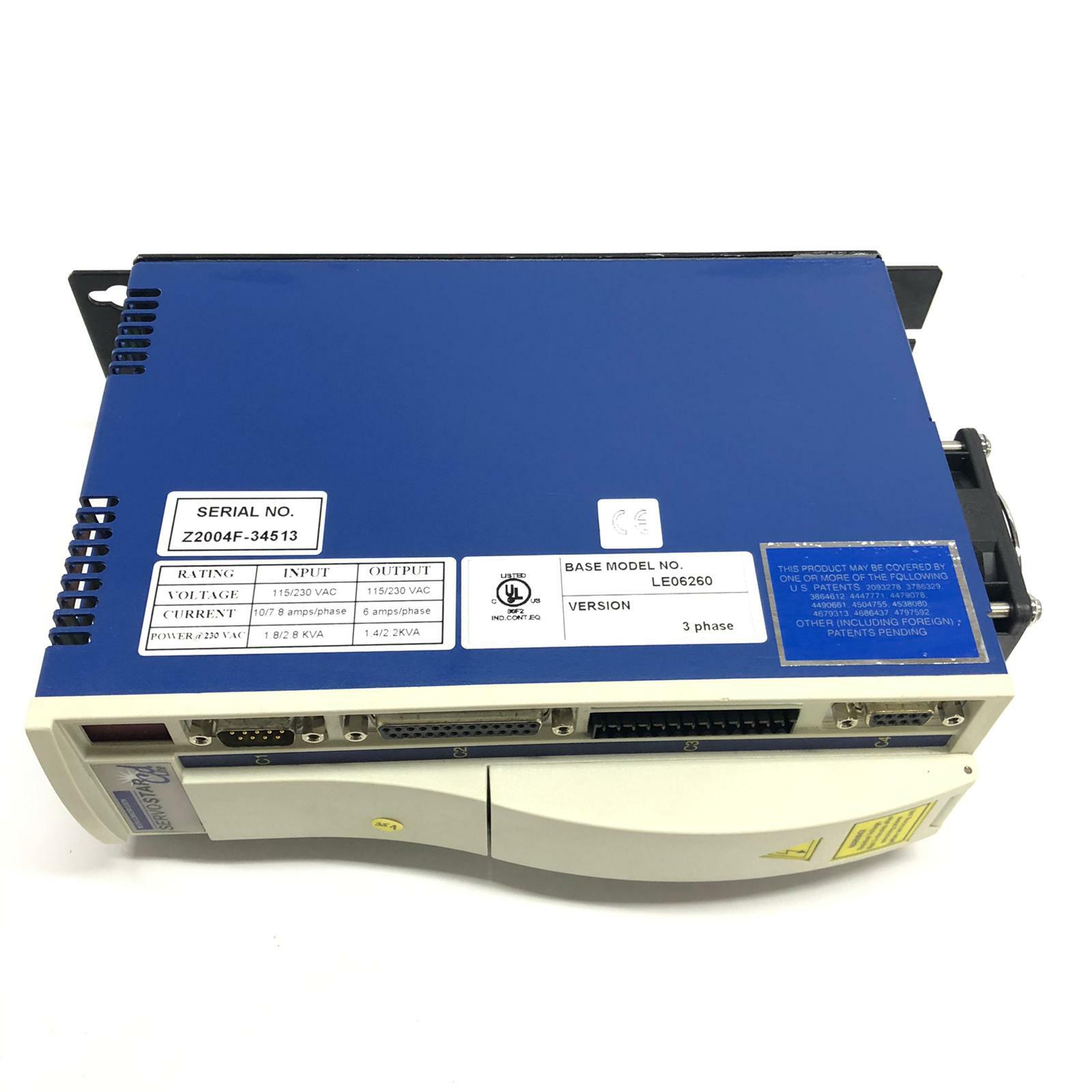 Kollmorgen LE06260 ServoStart CD Lite Servo Drive 3PH 1.4/2.2KVA