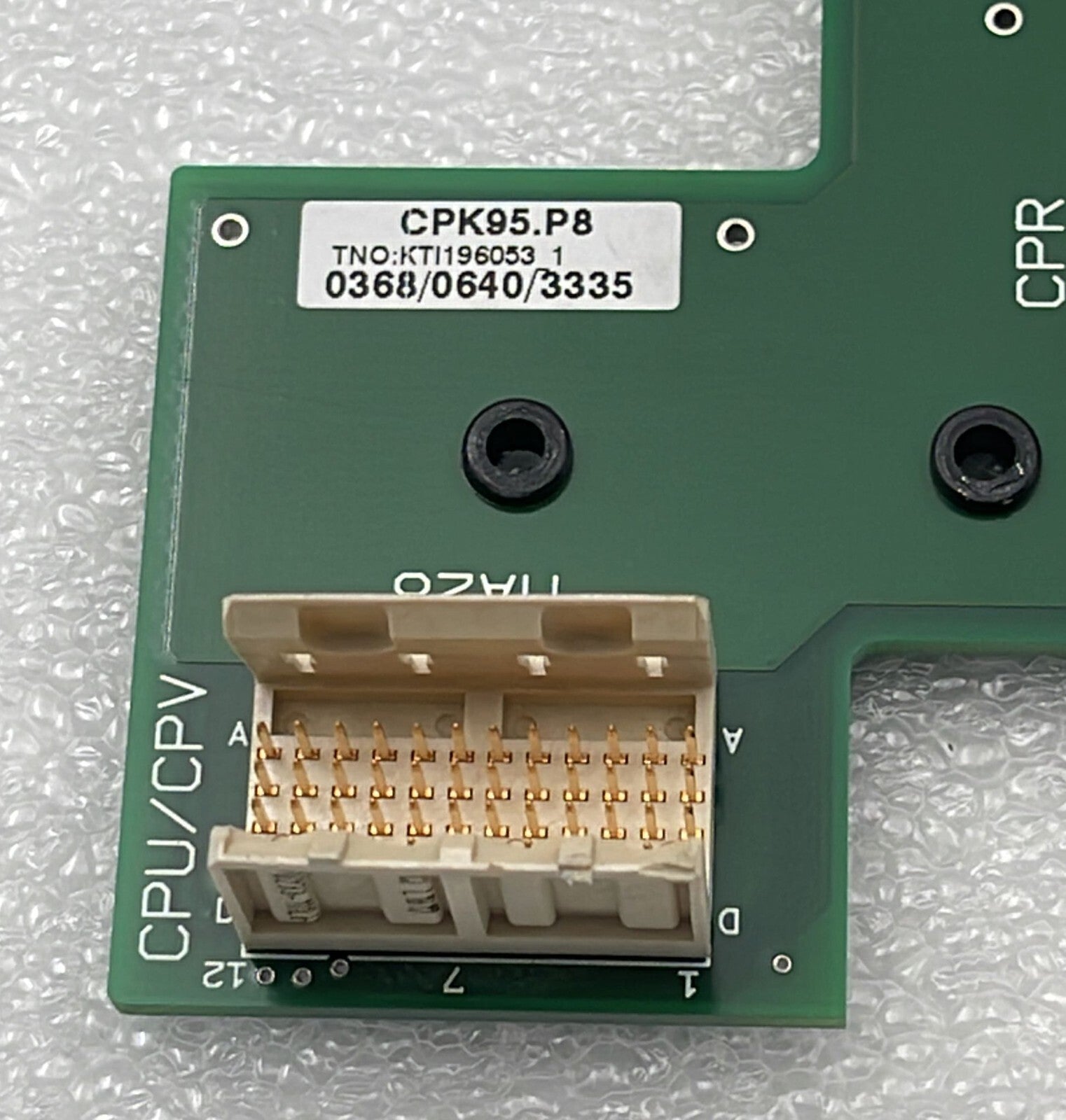 GE Voluson 730 Expert Ultrasound CPU / CPV Backplane CPK95.P8 KTI196053