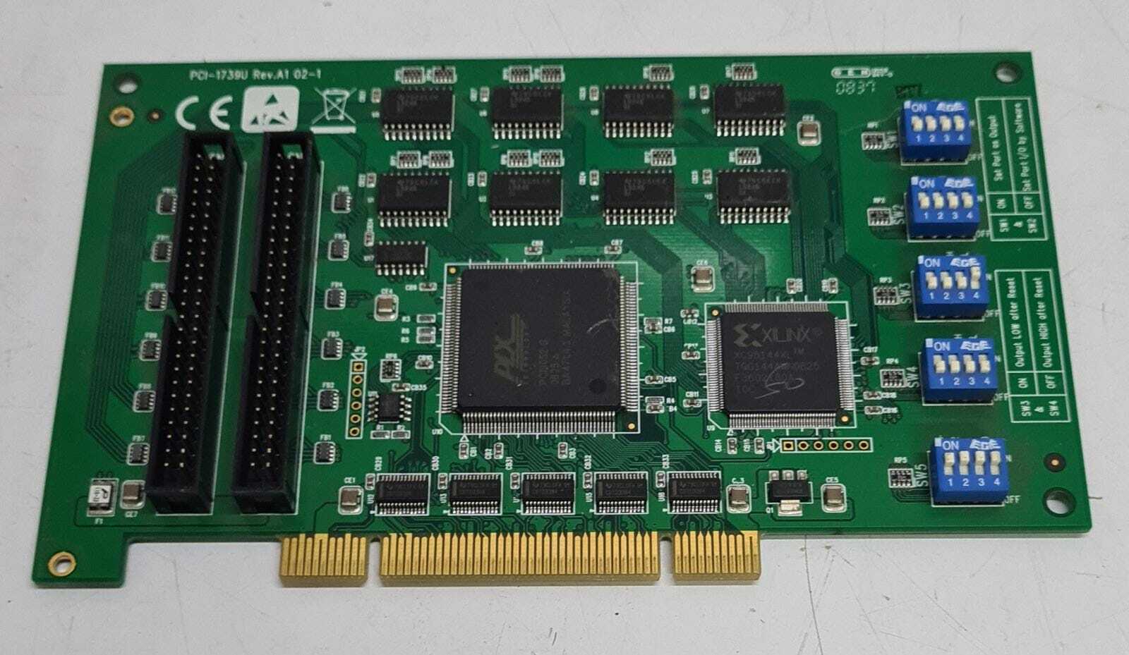 Advantech PCI-1739U Rev.A1 02-1 Acquisition Card TTL Digital I/O Board