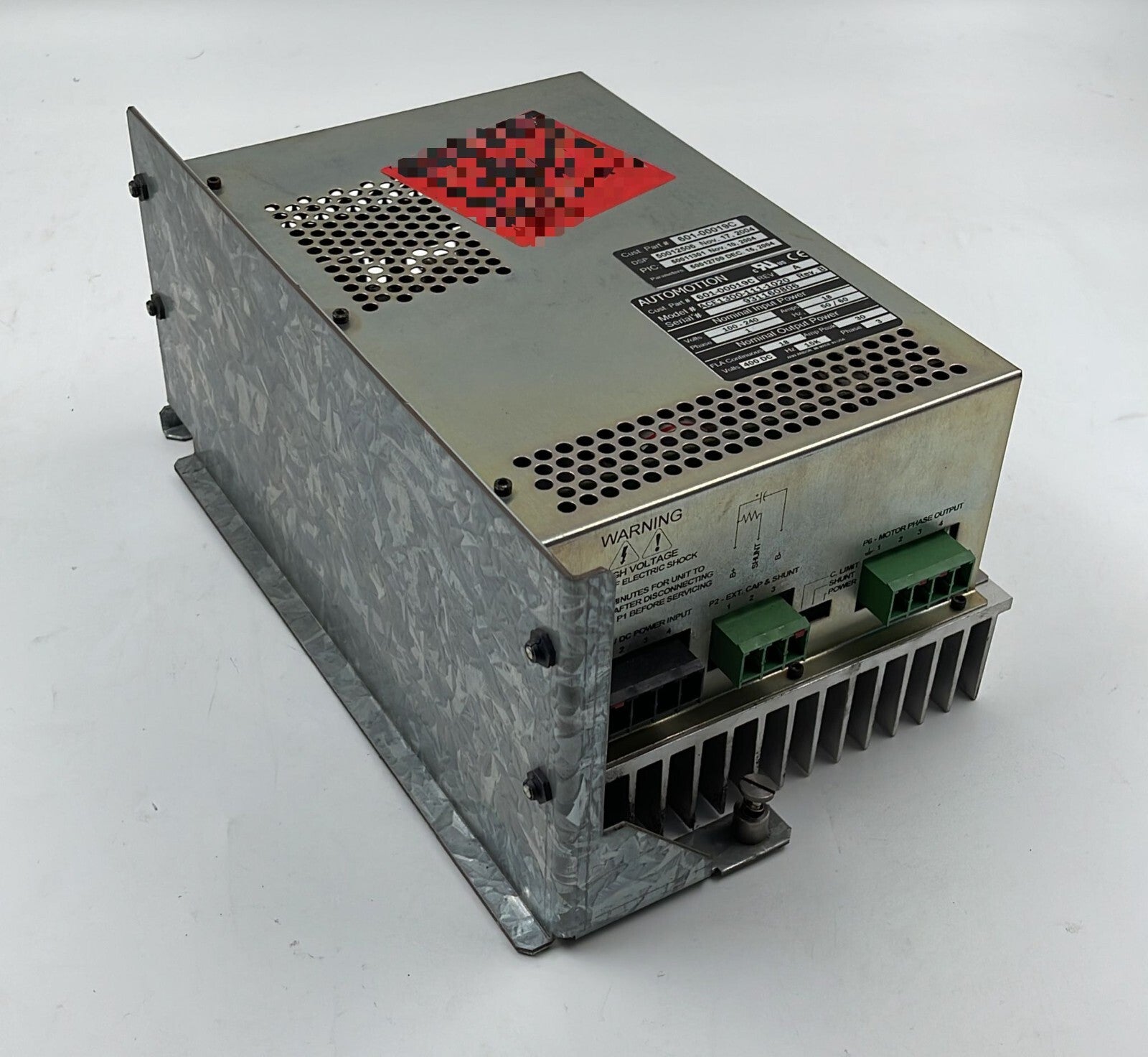 Electrocraft 601-00019C ACE1300-111-1020 AUTOMATION Controls Servo Drive **AS IS