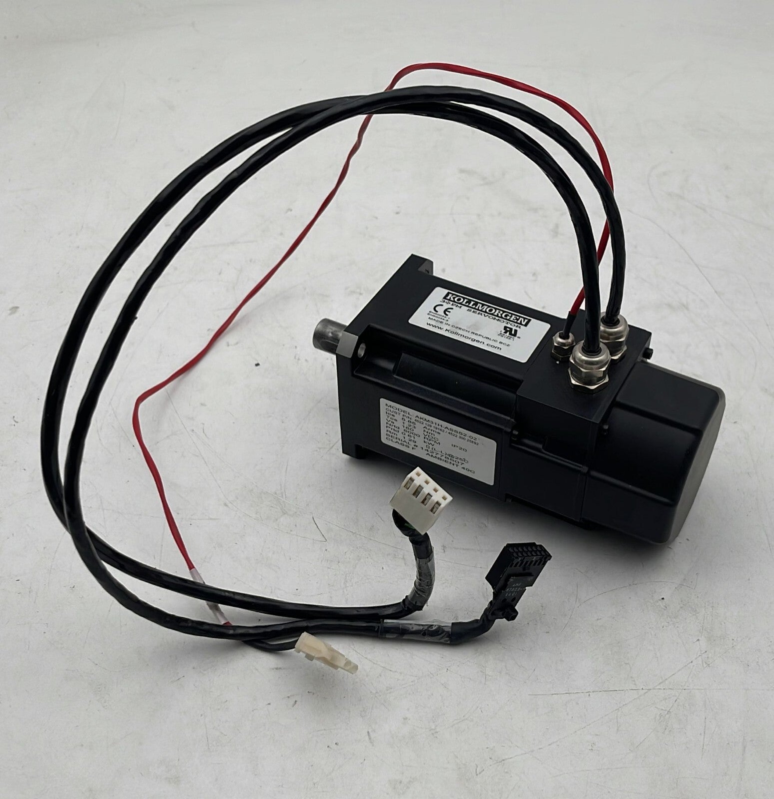 Kollmorgen AKM31H-ASSS2-02 Servo Motor 6000RPM 0.61kW 4522-129-19162