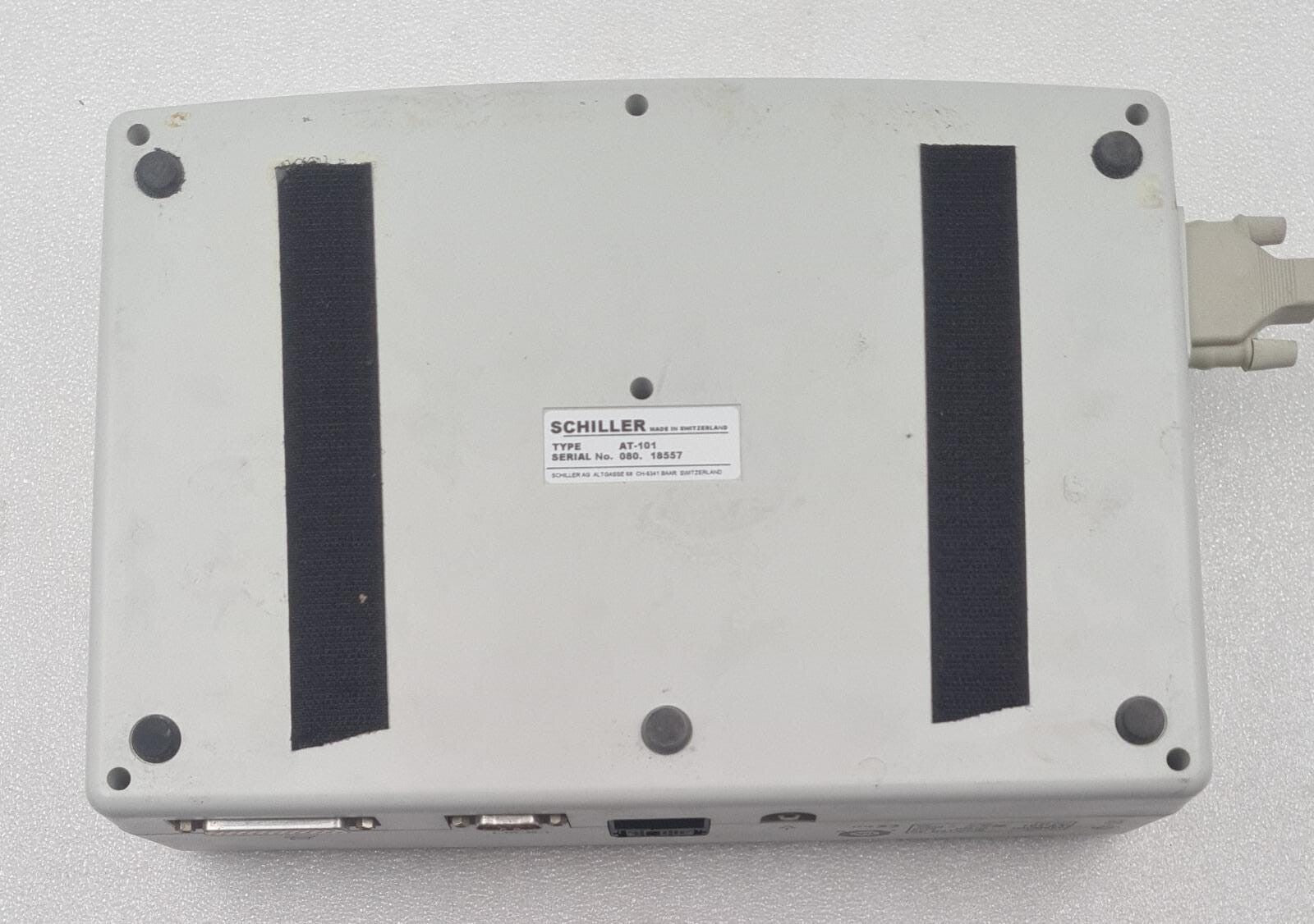 Schiller AT-101 ECG system bottom view