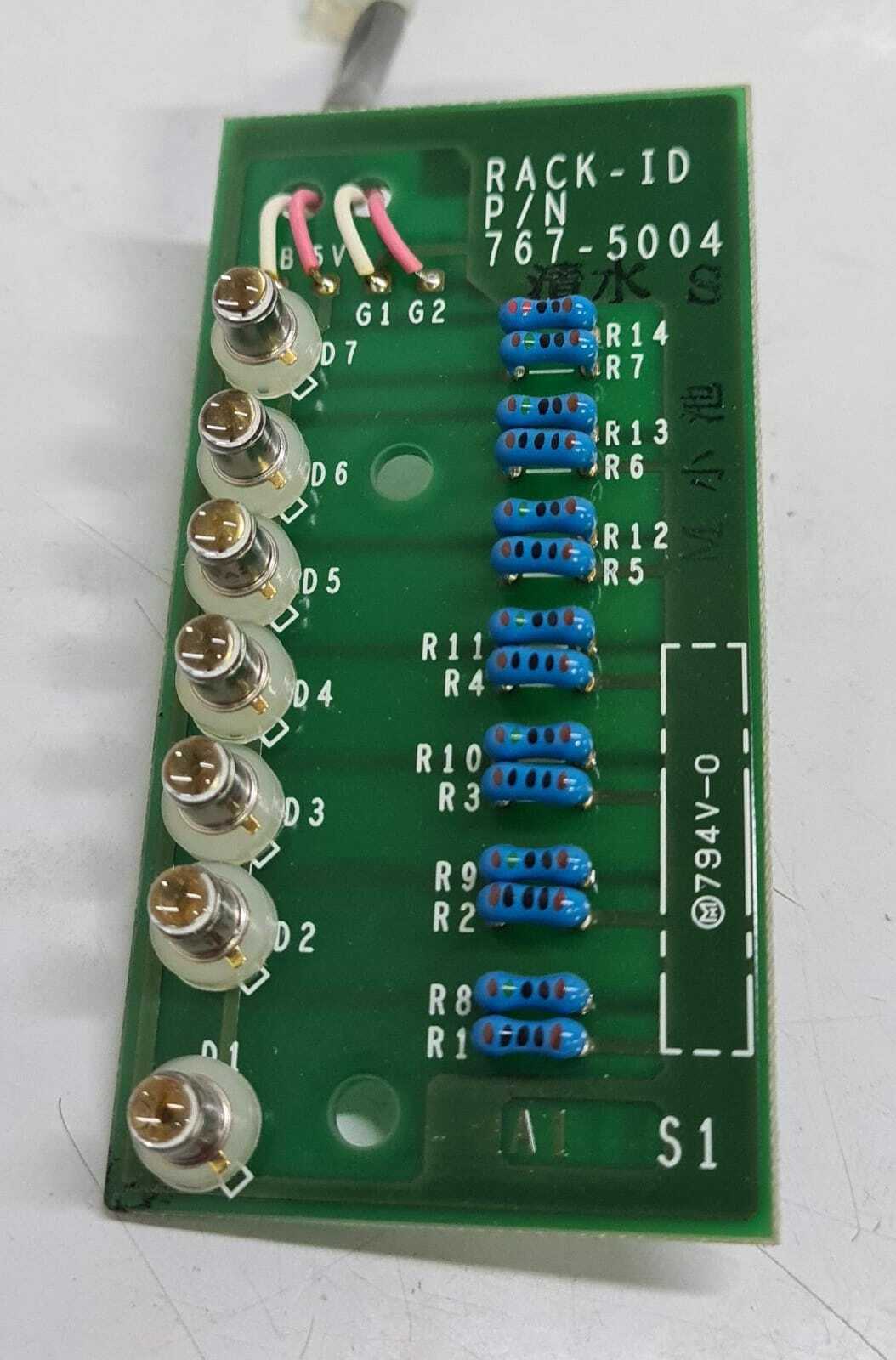 HITACHI RACK-ID P/N 767-5004 Twin Dual Board C 27675104