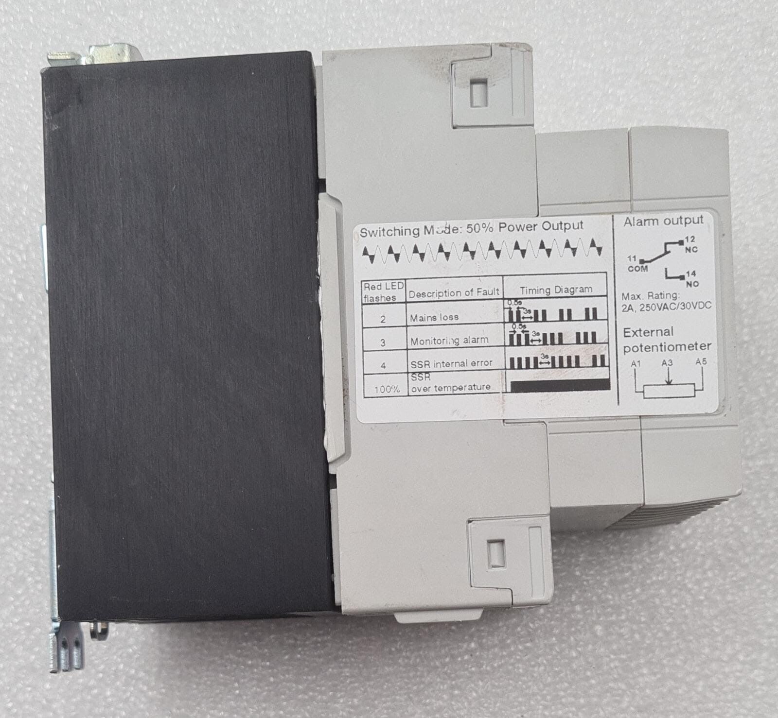 CARLO GAVAZZI RGC2P60V25C1DM RG Relay Solid State Controller