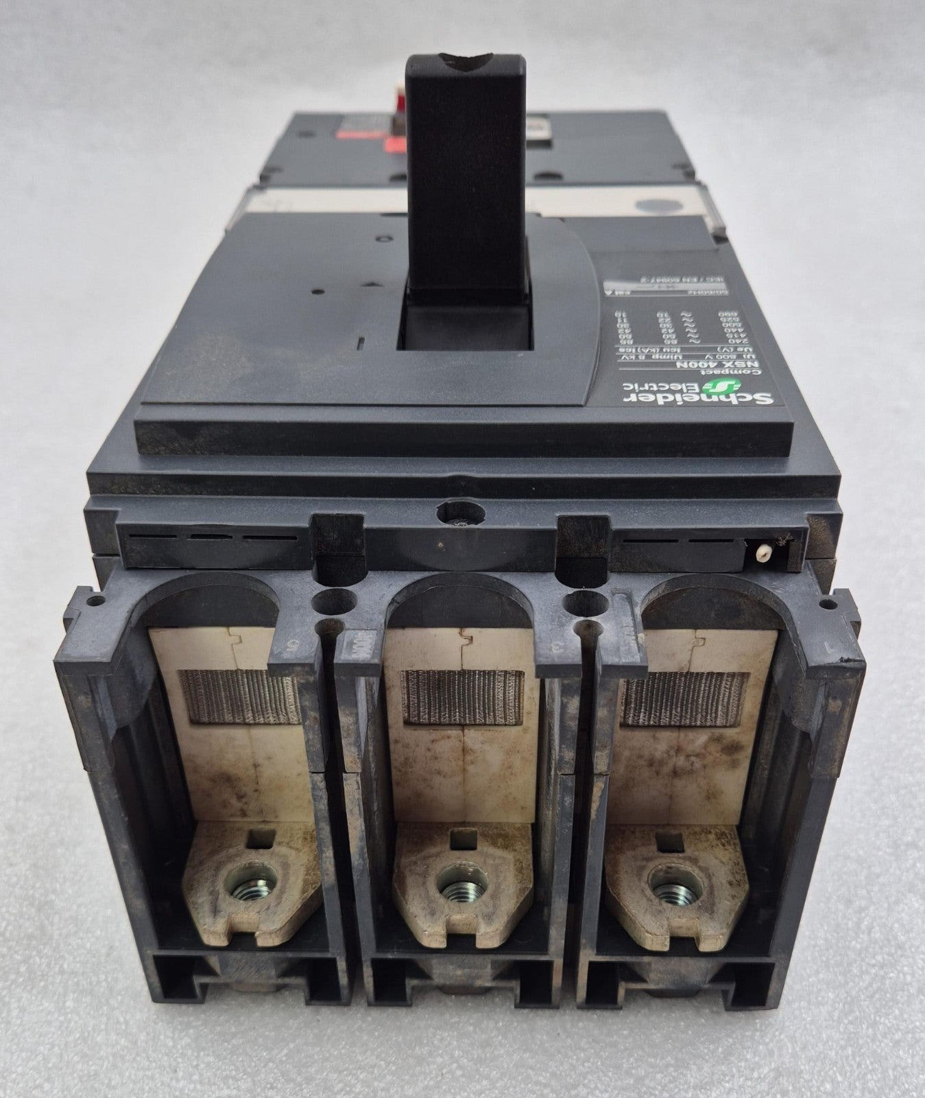 Schneider Electric Compact NSX 400N 800V Circuit Breaker Micrologic W/ Vigi 630