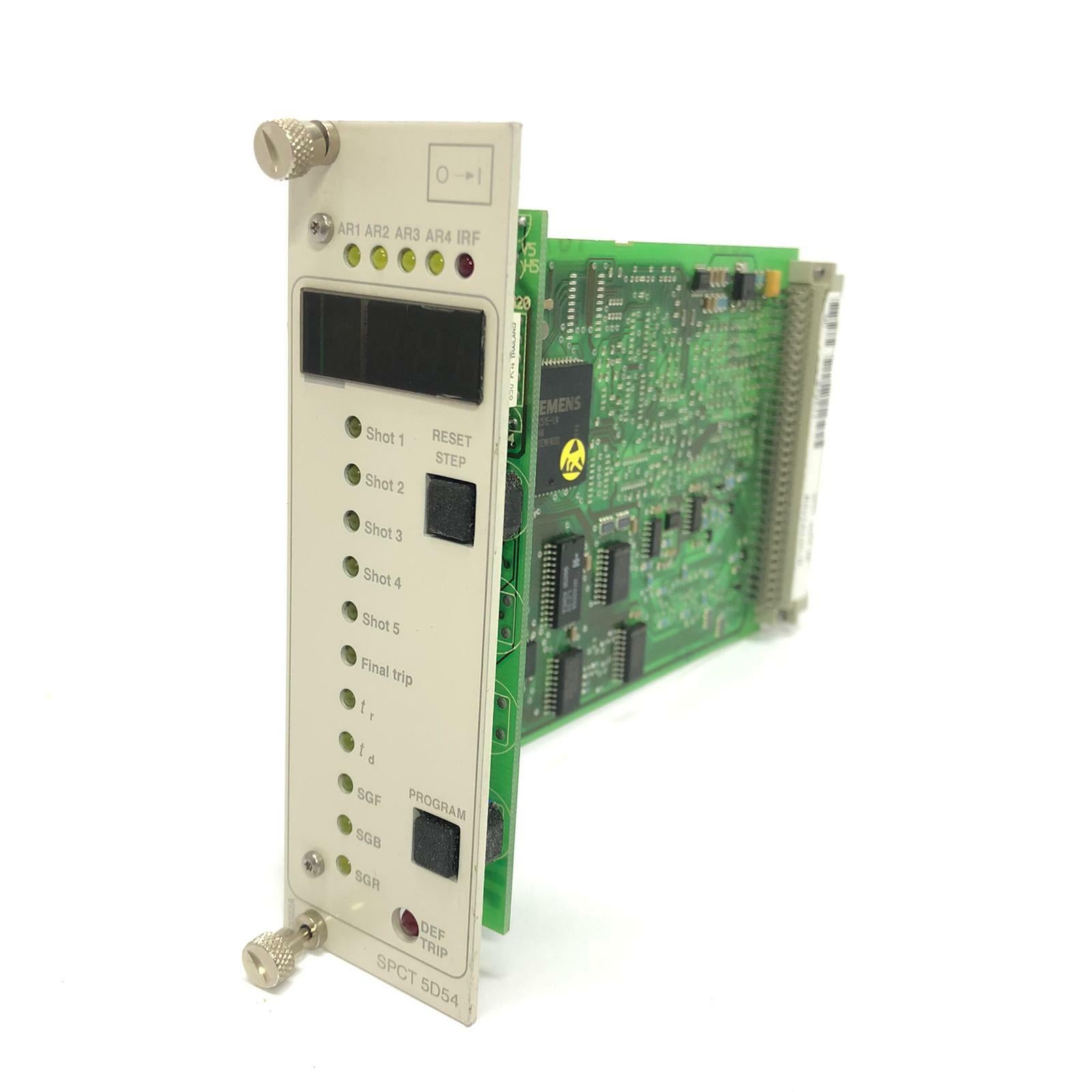 ABB SPCT 5D54-AB Distribution Automation Relay Hdsp 7801 Module W Display REV 4