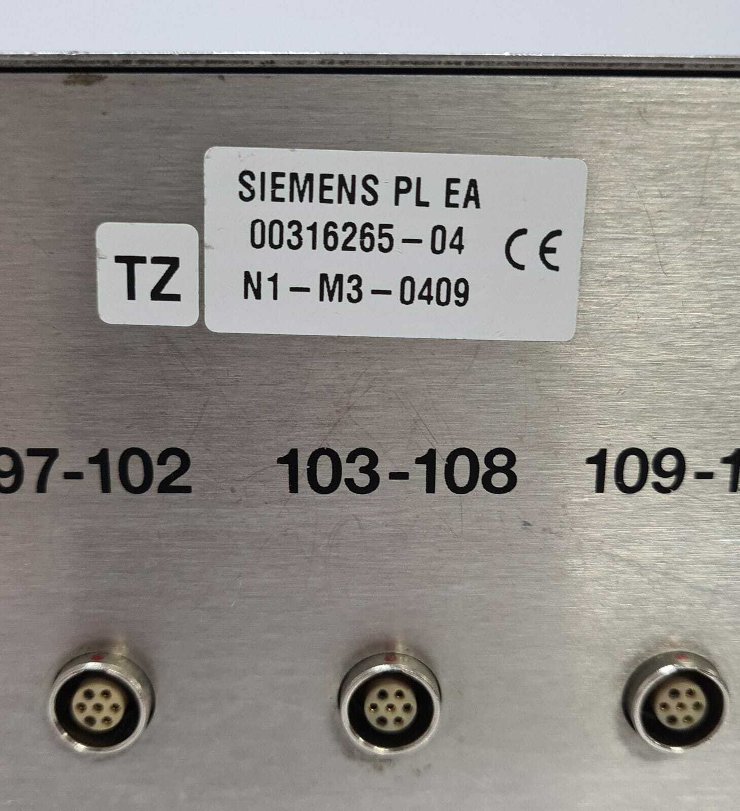 Siemens PL EA 00316265-04 Siplace Loading exchange Table Communication Feeder