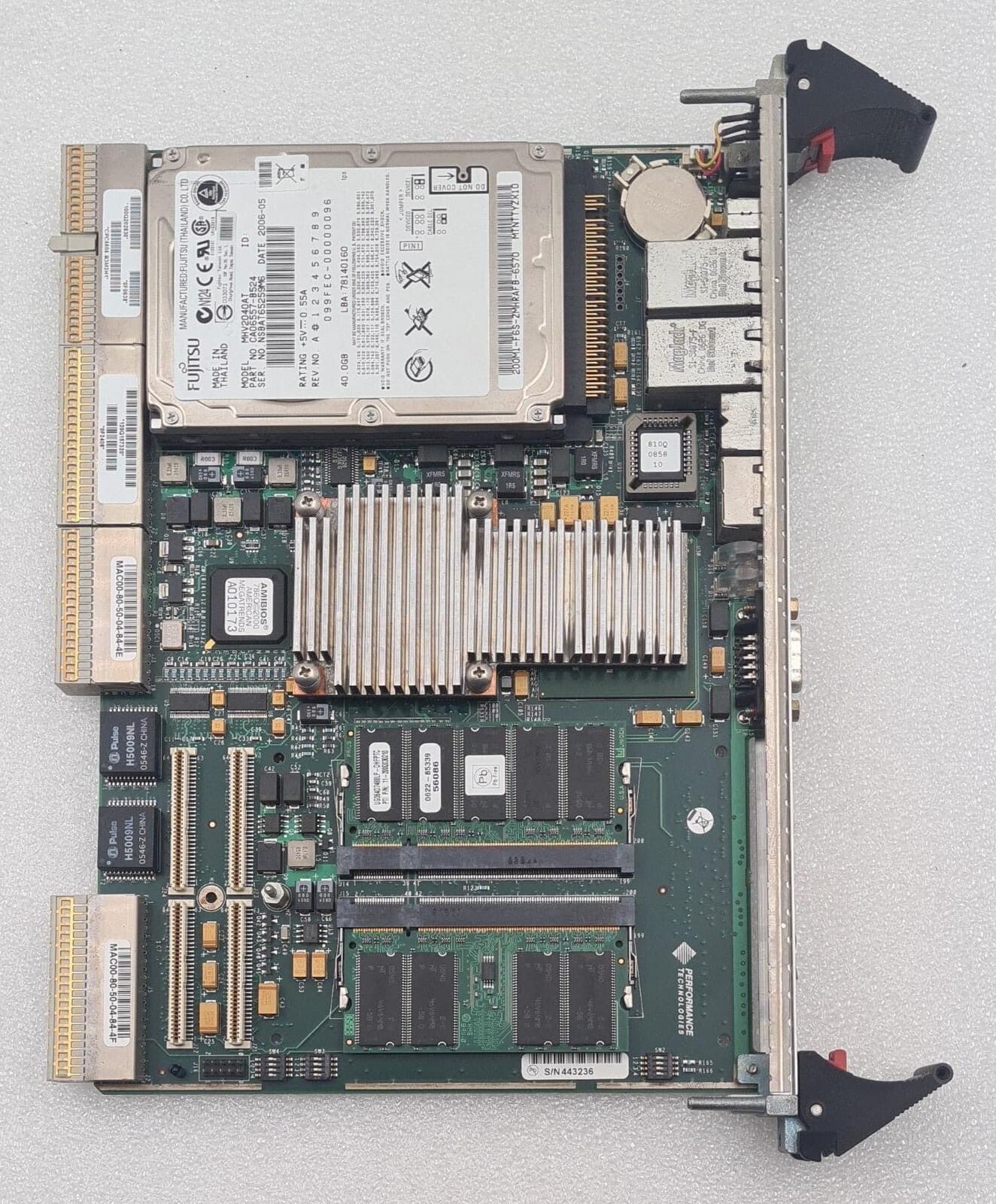 Performance Technologies CPC5505-B3M2H1 CompactPCI Board Module