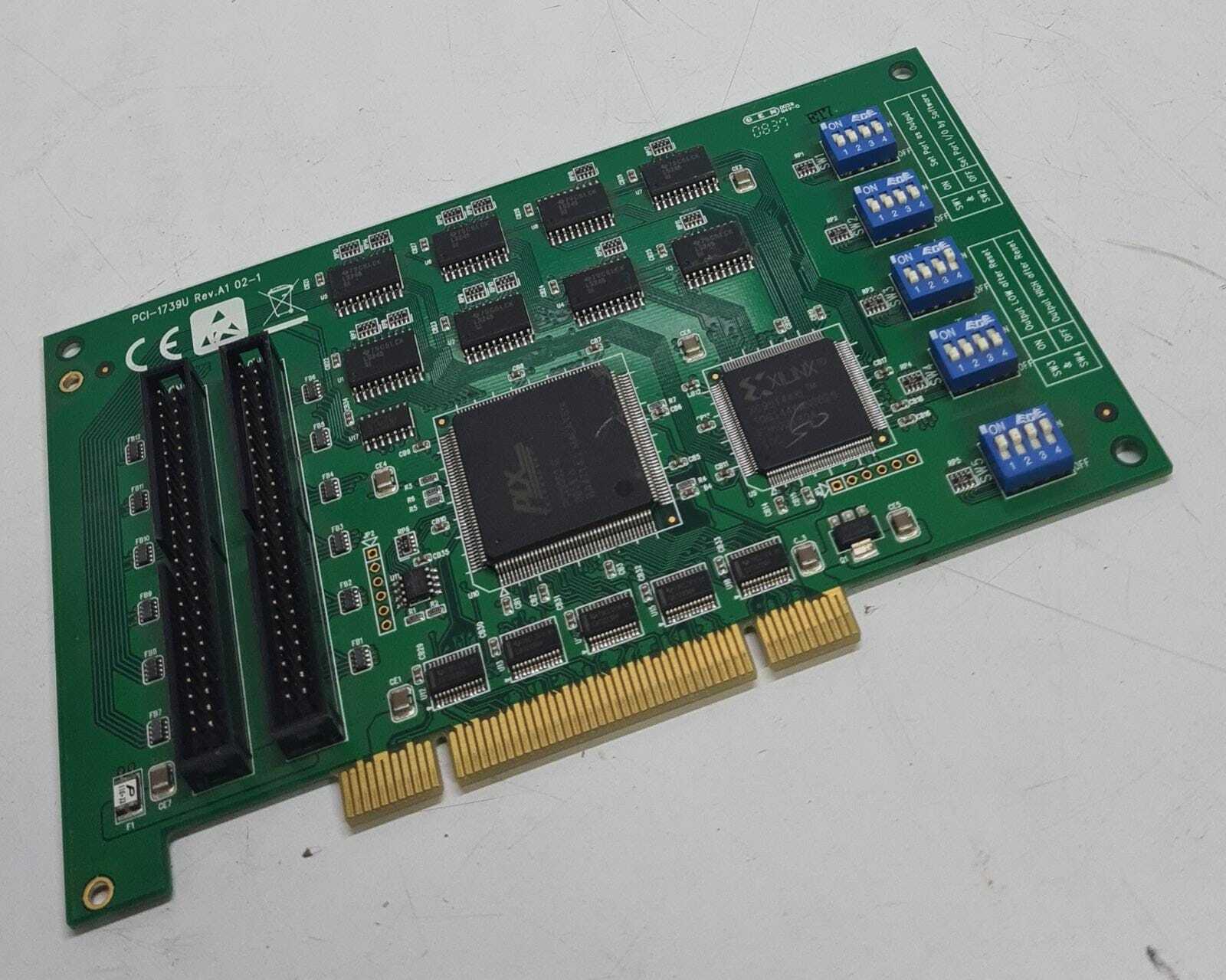 Advantech PCI-1739U Rev.A1 02-1 Acquisition Card TTL Digital I/O Board