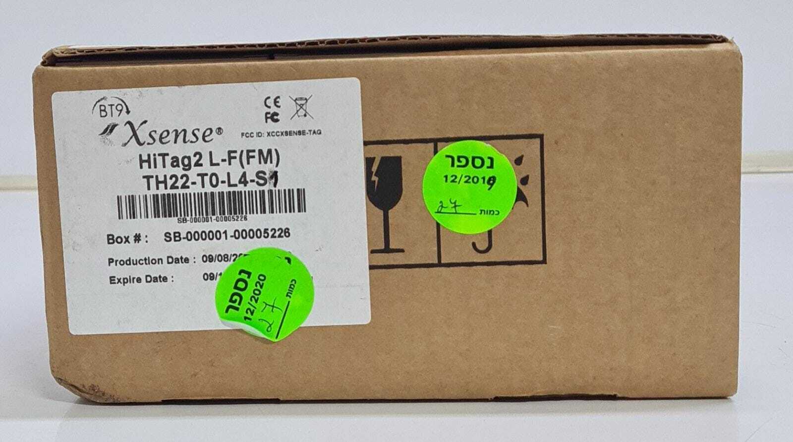[LOT 27] NEW- Xsense BT9 HiTag2 L-F FM TH22-T0-L4-S1 Temperature and Humidity