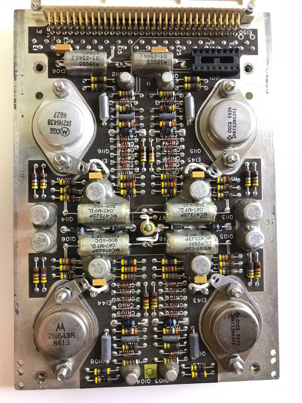 Aircraft Motorola 2N6438 JAN2N6338 JX2n6438 CGG JX 2N3637 Double B Chip Recovery