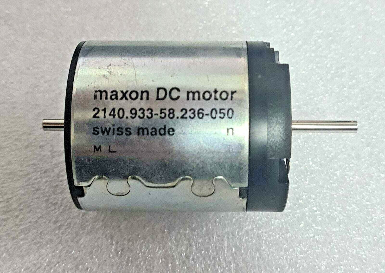 Maxon DC motor 2140 933-58 236-050 Swiss compact motor