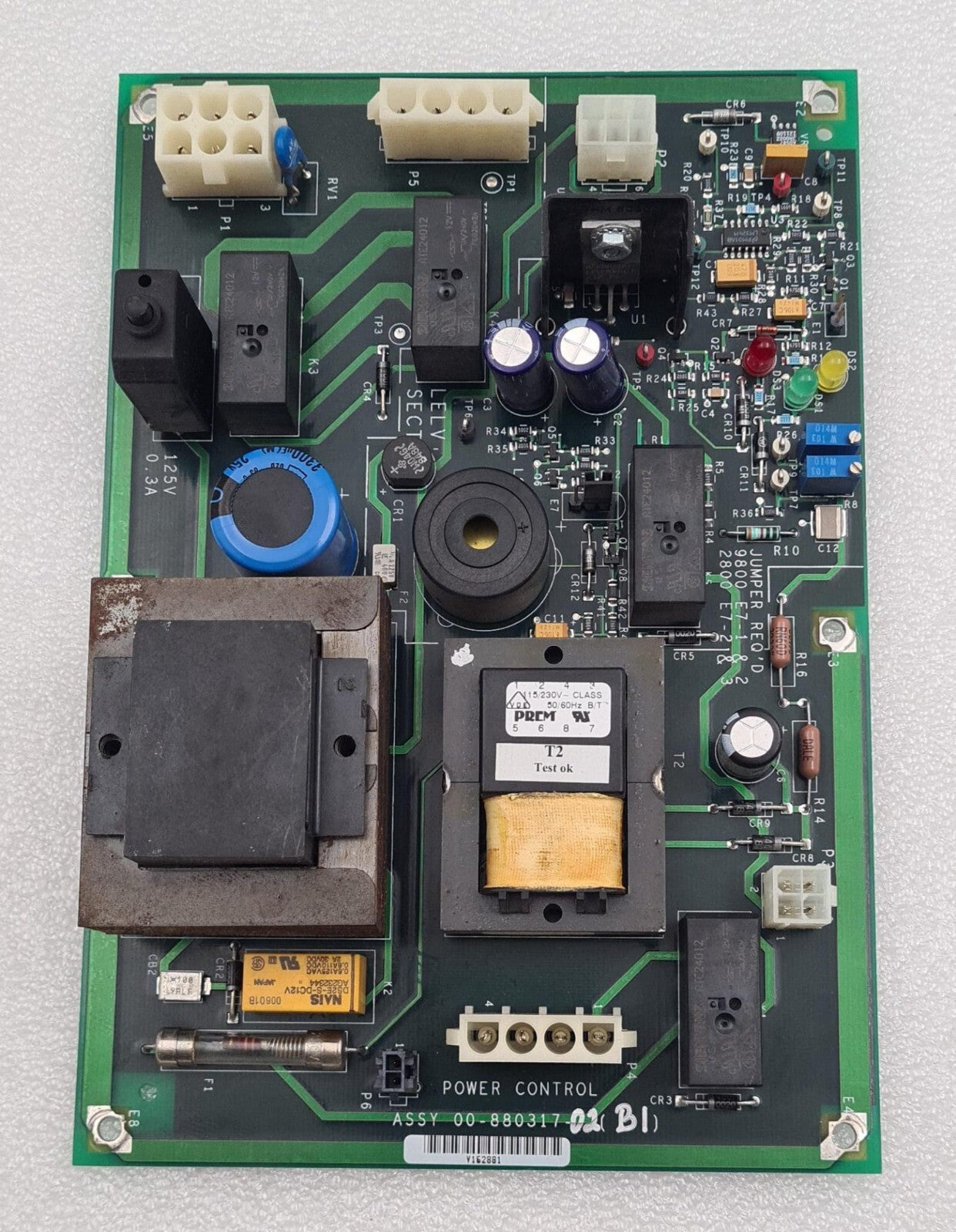GE OEC POWER CONTROL ASSY 00-880317-02 (B1) Board for 9800 Workstation