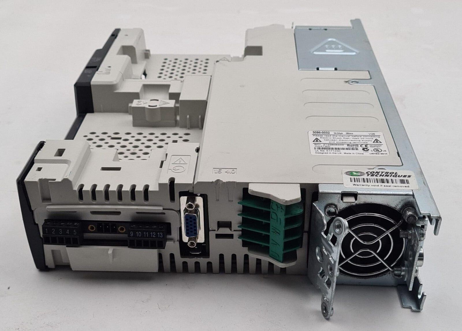NIDEC Control Techniques Emerson Digitax ST DST1405 3098-0032 24Apk 250ms *AS IS