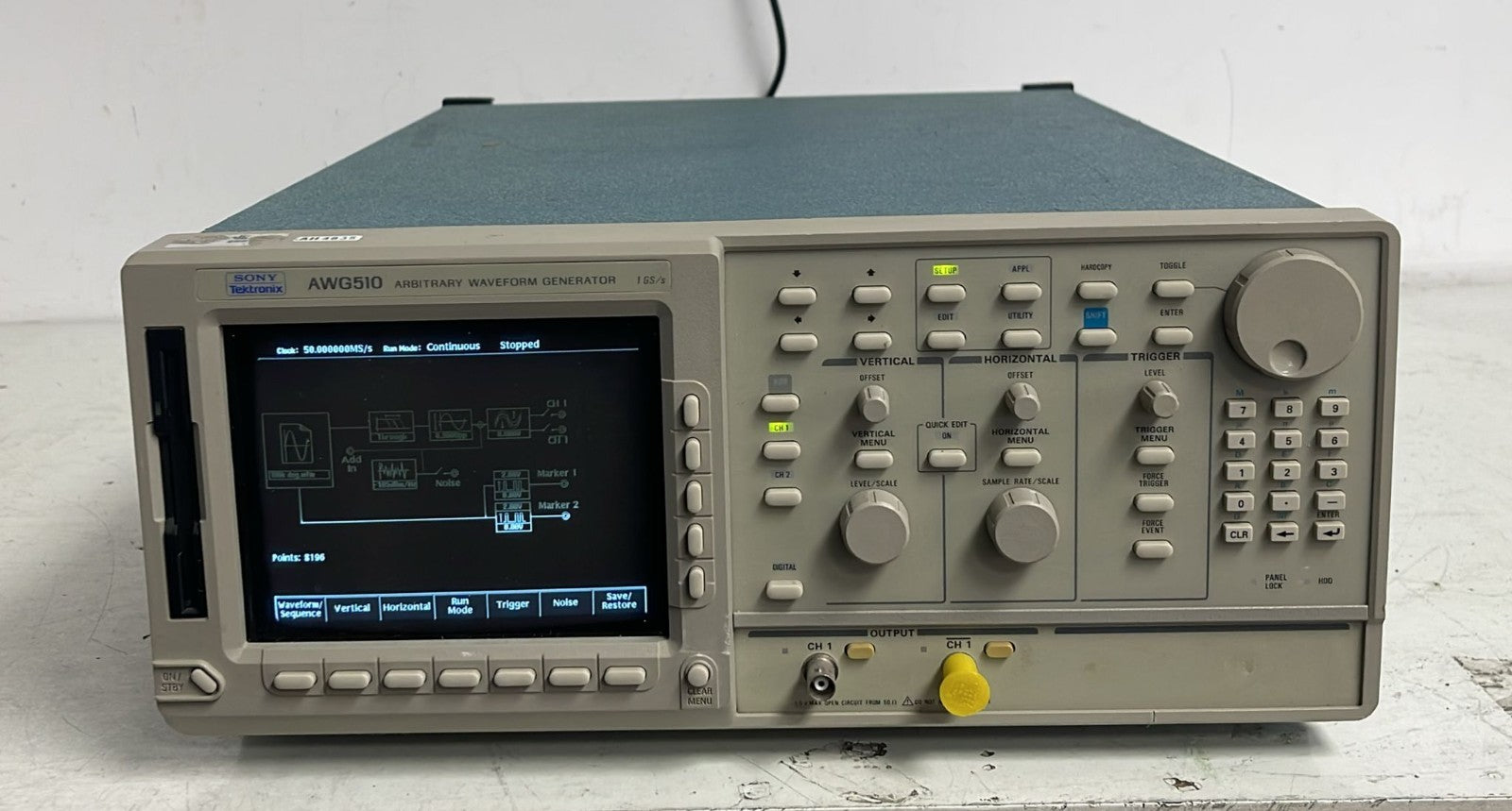 Sony Tektronix AWG510 Arbitrary Waveform Generator 1 GS/s