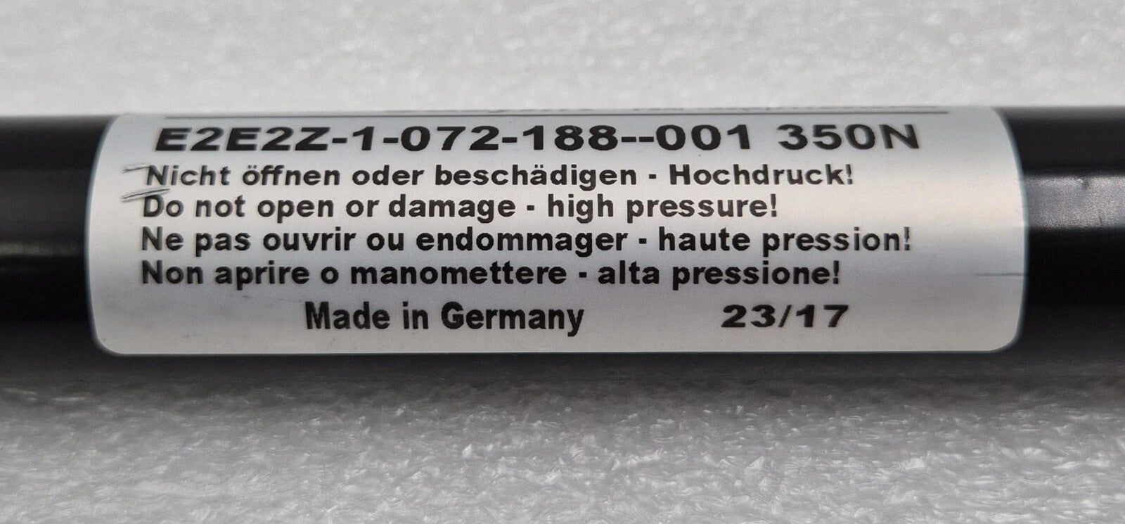[LOT 6 PCS] Bansbach Easylift E2E2Z-1-072-188--001 350N Traction Gas Spring 8"