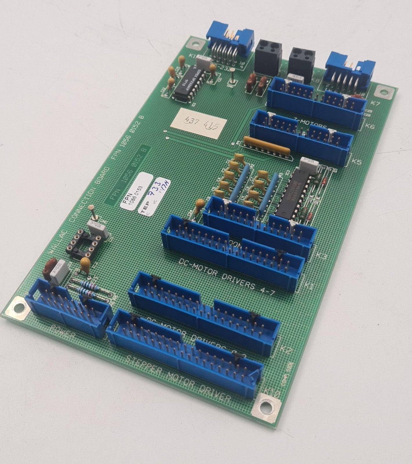 WALLAC FPN 1086 0153 Connection Board FPN 1056 0152 B