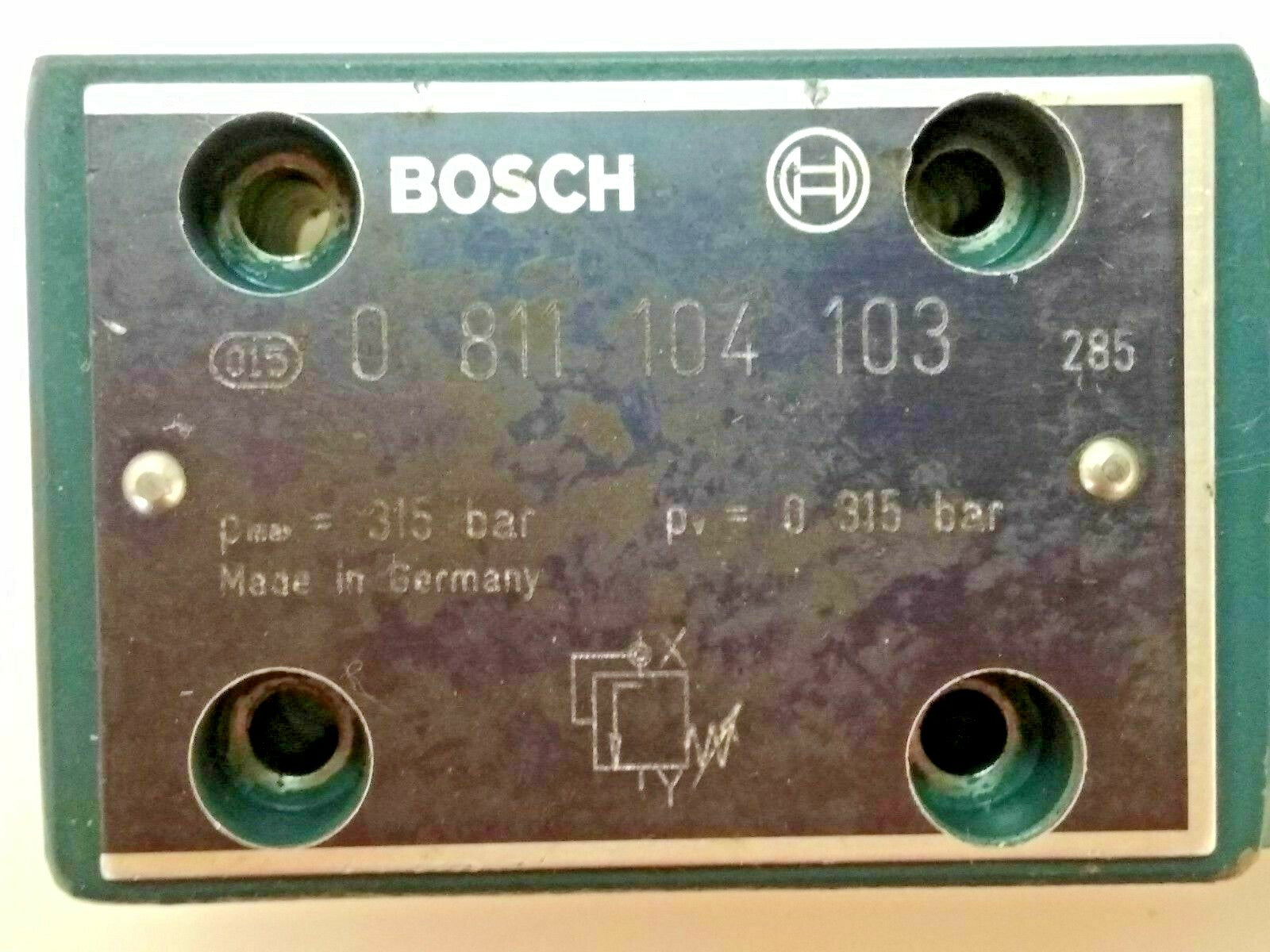 Bosch 0-811-104-103 Hydraulic Pressure Relief Valve 315 bar