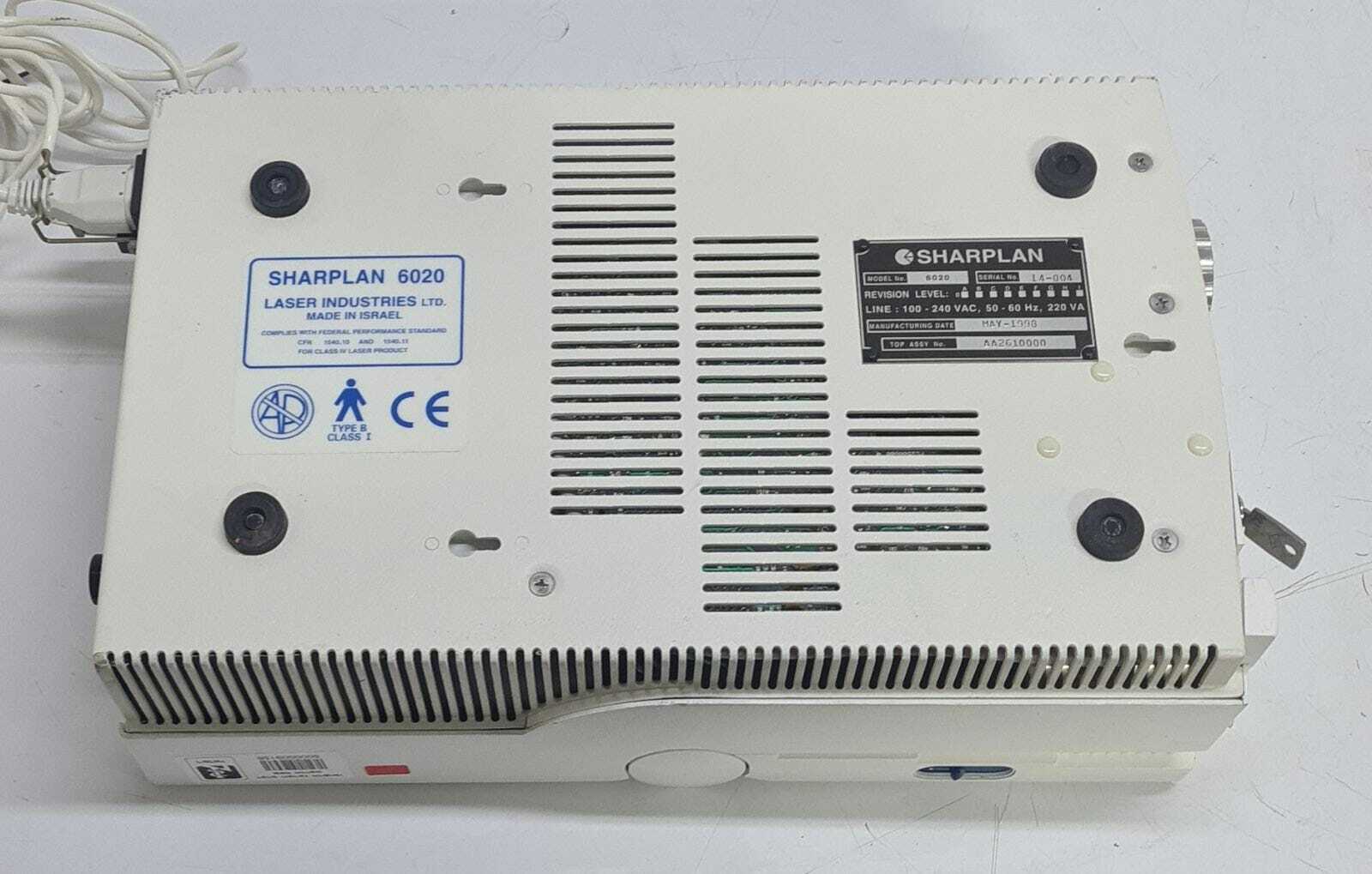 LUMENIS SHARPLAN 6020 A 20 Watt Diode Lazer System W/ Footswitch