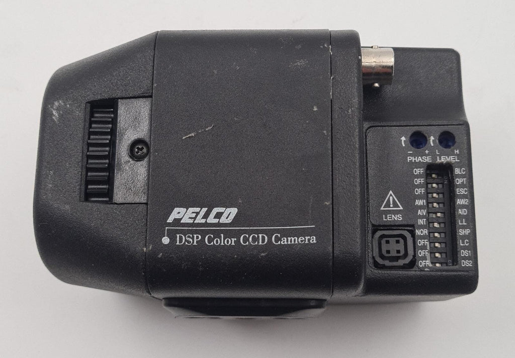 PELCO DSP Color CCD Camera Surveillance Video CC3651H-2X RER: 1.10