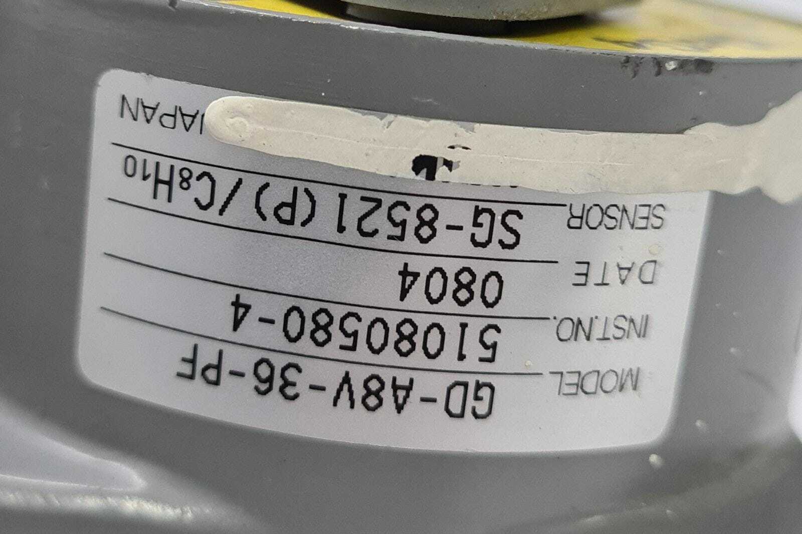 RIKEN KEIKI GD-A8V-36-PF d3aG4 Gas Detector Head Sensor SG-8521