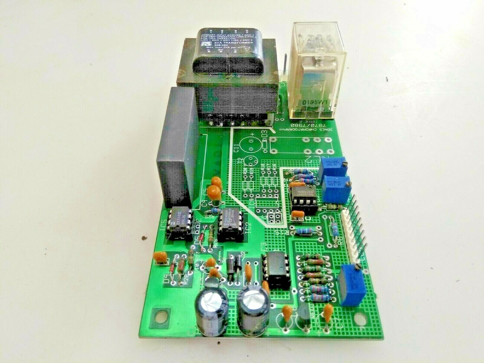 Jones Chromatography 7970/7980 Issue 6 Column Heater Transformer PCB
